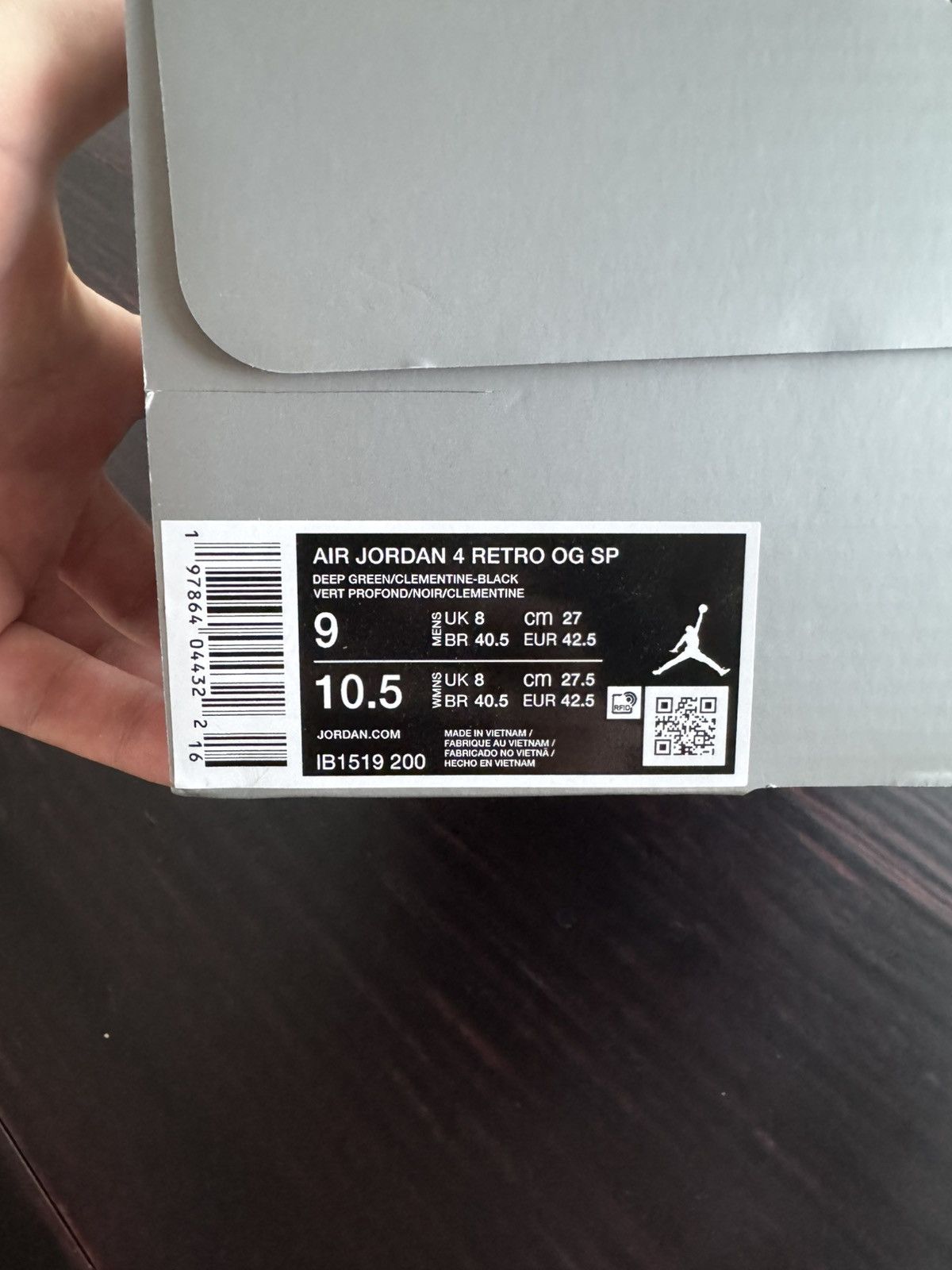 Jordan Brand × Undefeated Jordan 4 OG X Undefeated Size US 9 / EU 42 - 6 Thumbnail