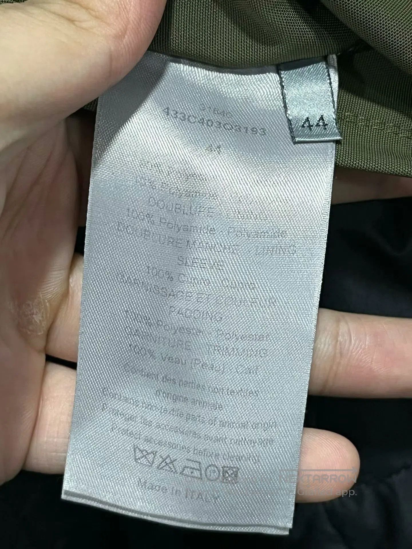 Dior Dior Army Green Jacket Size 44. Size US L / EU 52-54 / 3 - 5 Thumbnail