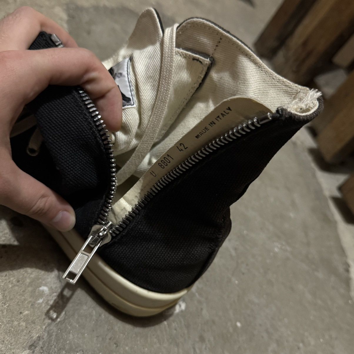 Rick Owens Rick owens drkshdw vegan ramones Size US 9 / EU 42 - 5 Thumbnail