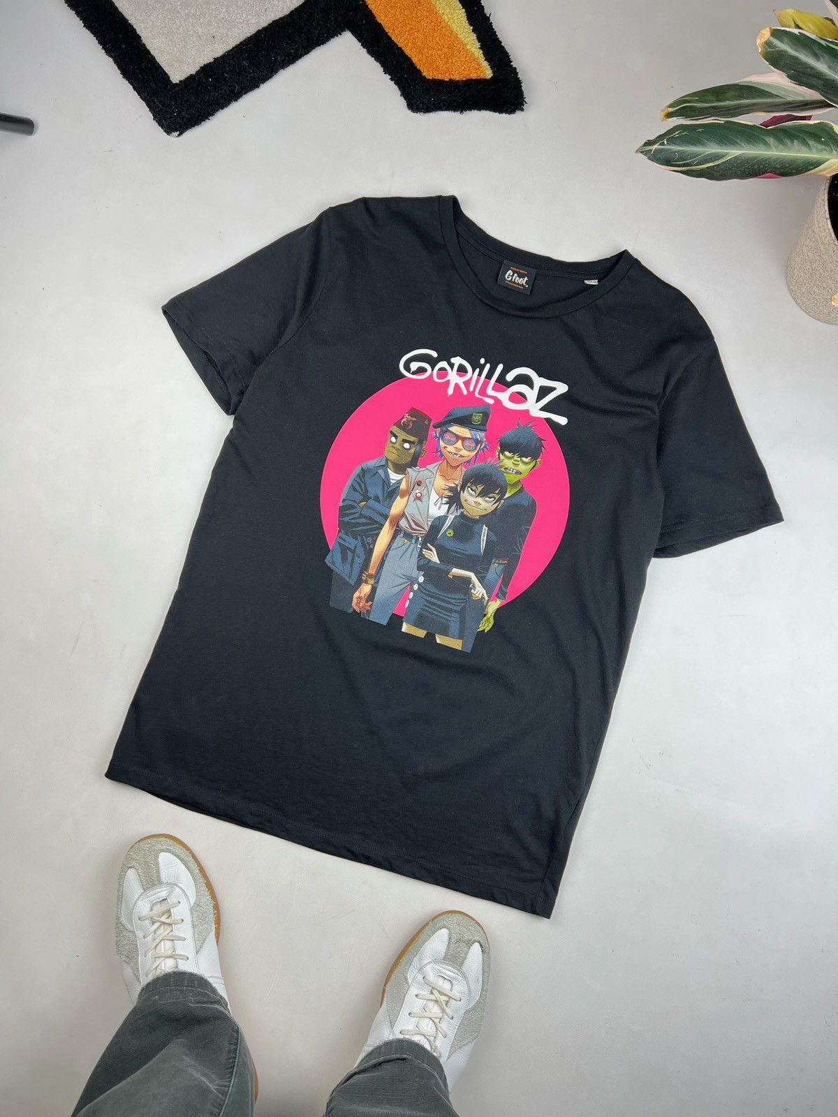 Band Tees × Vintage Vintage 2000s Gorillaz Demon Days Rap Rock Band T-shirt Size US M / EU 48-50 / 2 - 1 Thumbnail