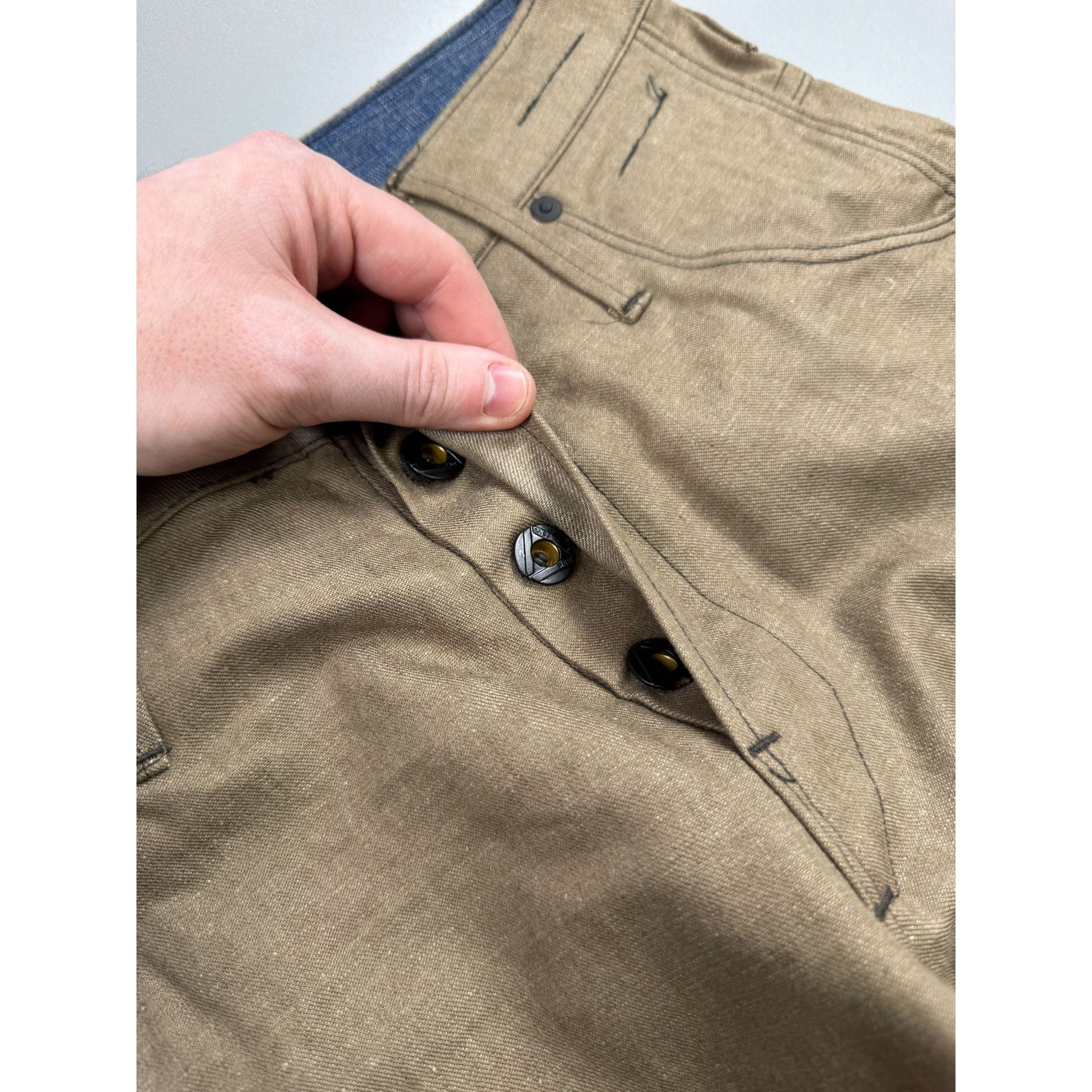 G-Star NWOT G-Star RAW Khaki Military Fit Denim Jeans Pants (Y1193) Size US 27 - 5 Thumbnail