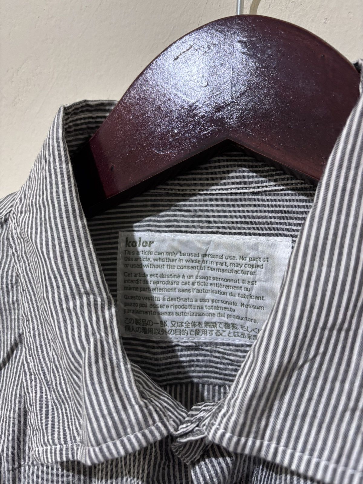 Kolor KOLOR SILK BUTTON SHIRT Size US M / EU 48-50 / 2 - 2 Thumbnail