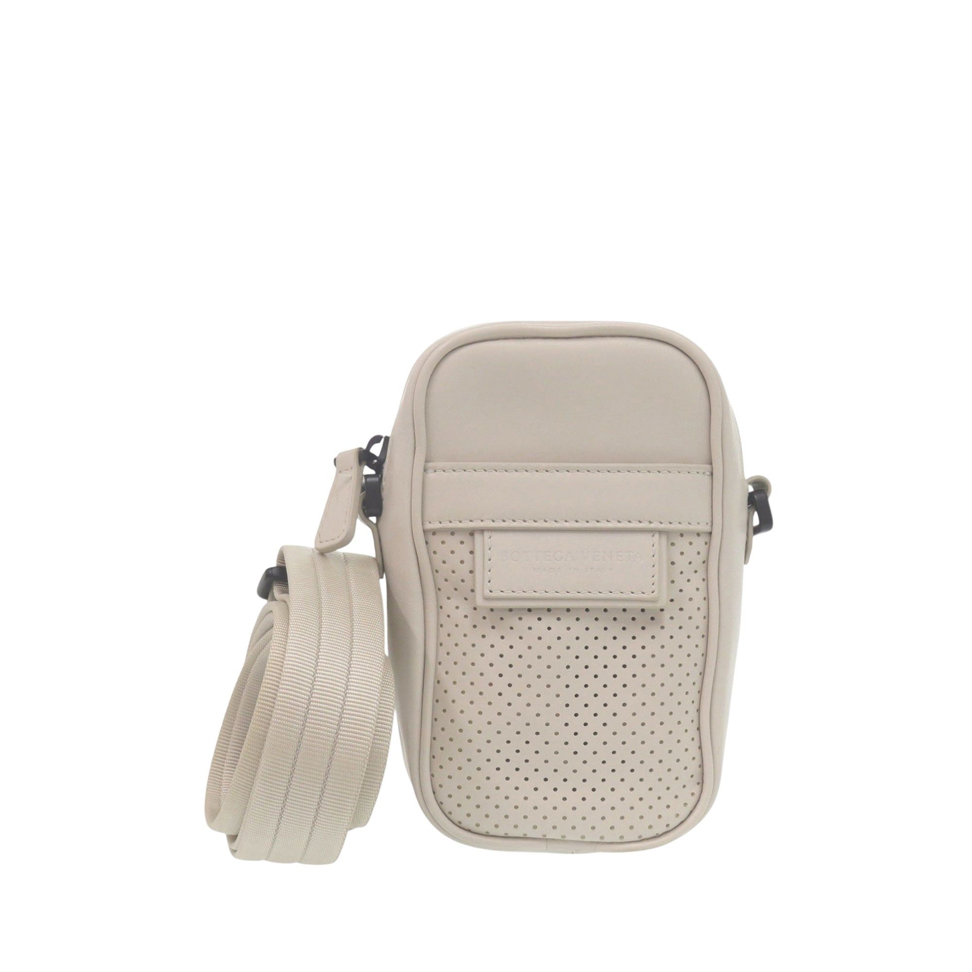 Bottega Veneta Perforated Calfskin Leggero Crossbody Size ONE SIZE - 1 Thumbnail