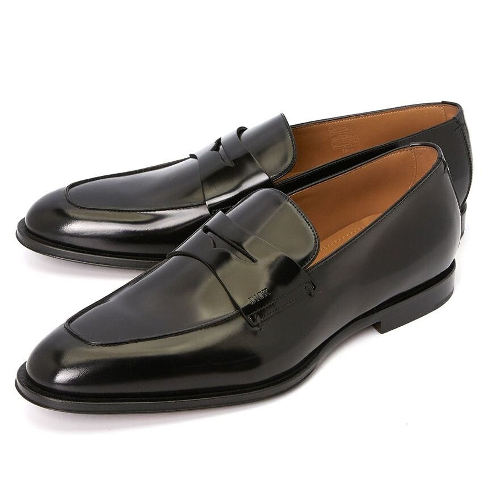 Dior Dior Loafer Calfskin Leather Flat Slip On Dress Shoes 45 12 Size US 12 / EU 45 - 14 Thumbnail