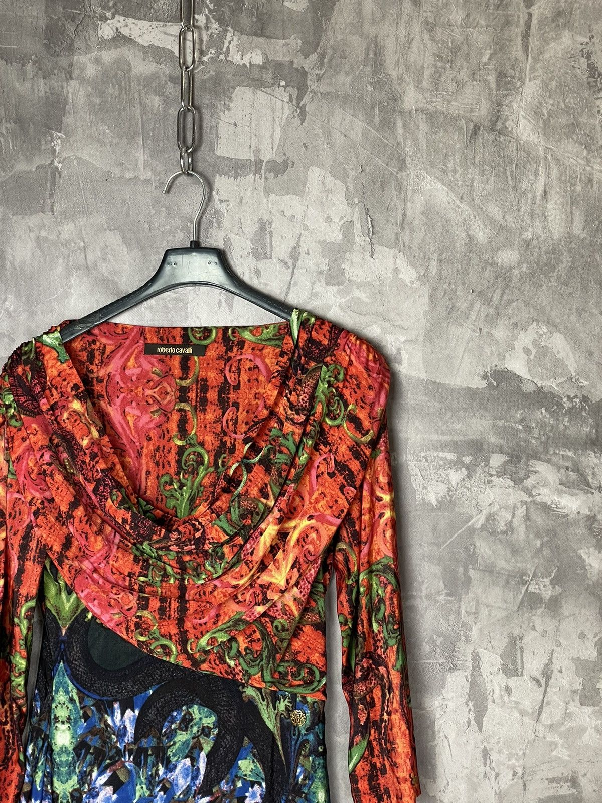 Just Cavalli × Roberto Cavalli Avant-Garde Just Cavalli Roberto Cavalli logo long sleeve Size M / US 6-8 / IT 42-44 - 4 Thumbnail