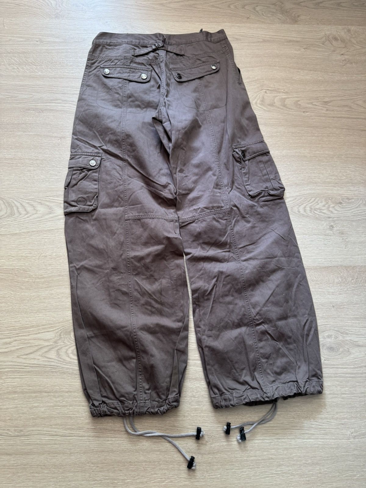 Vintage Vintage 00’s Women’s Pash y2k Baggy Japanese Pants Size 32" / US 10 / IT 46 - 5 Thumbnail