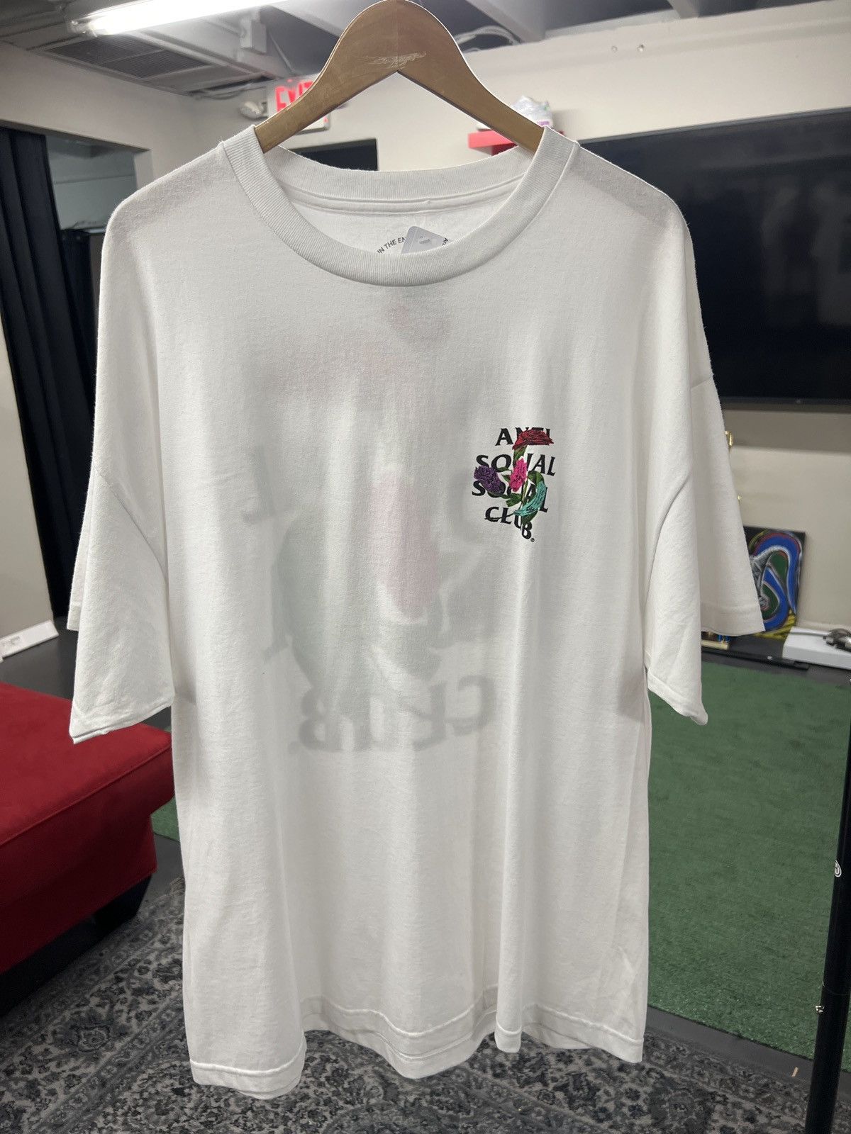 Anti Social Social Club Anti Social Social Club Thorns Tee “White” Size US XXL / EU 58 / 5 - 1 Thumbnail