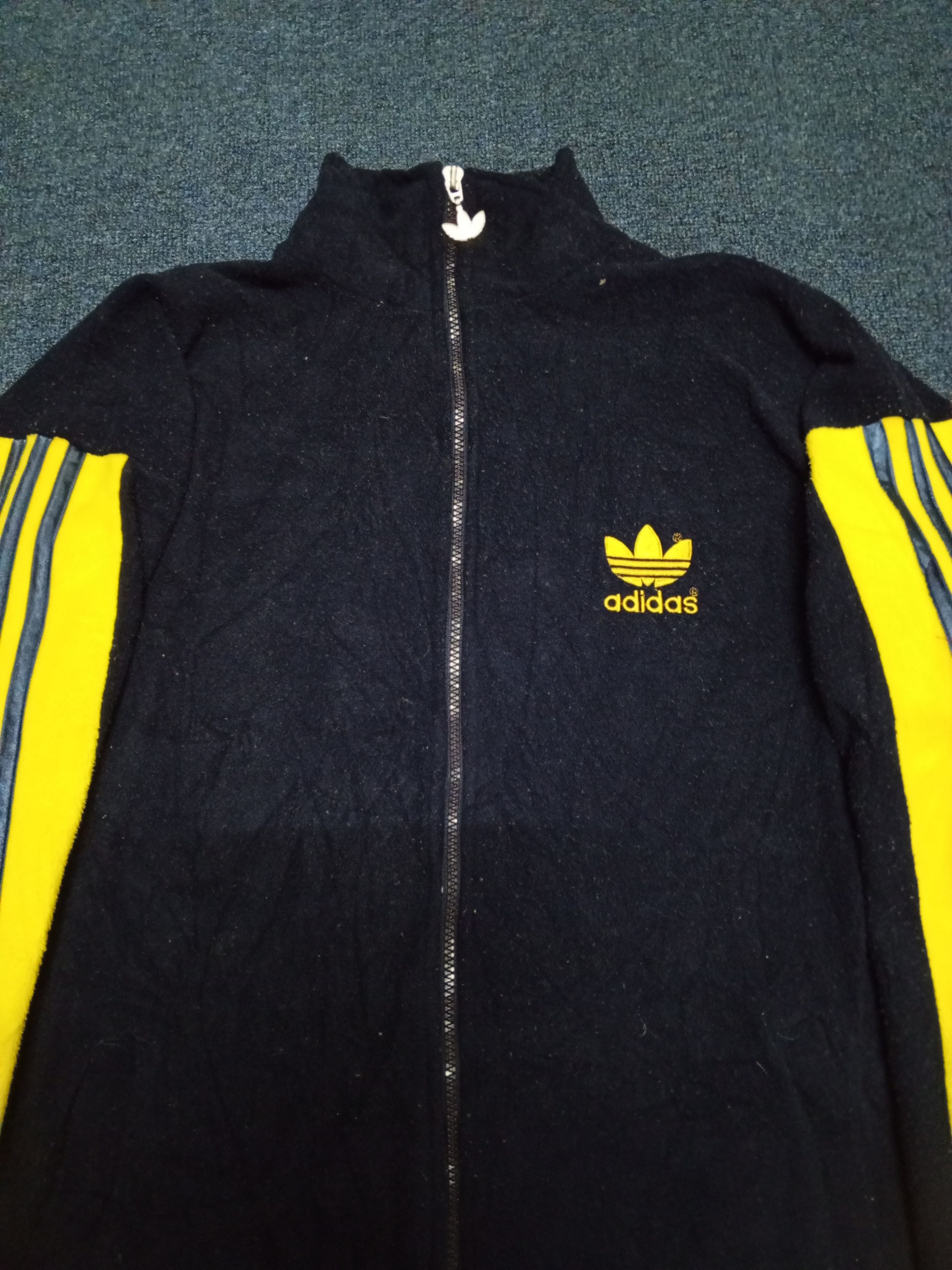 Adidas × Vintage VTG ADIDAS THREE STRIPE FLEECE Size US L / EU 52-54 / 3 - 5 Thumbnail