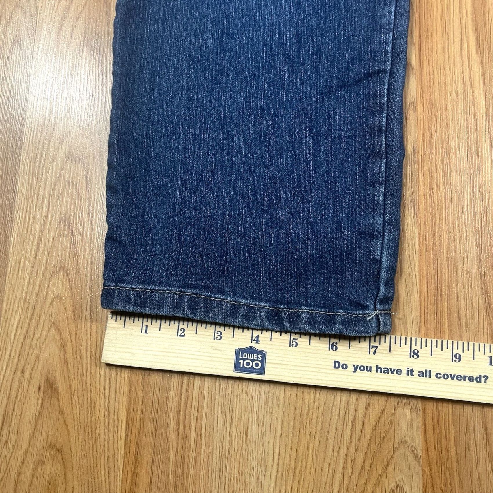 Gloria Vanderbilt Gloria Vanderbilt Amanda Jeans Womens 16P Petite Short Blue Wash Stretch Denim Size 38" / US 16 / IT 52 - 7 Thumbnail