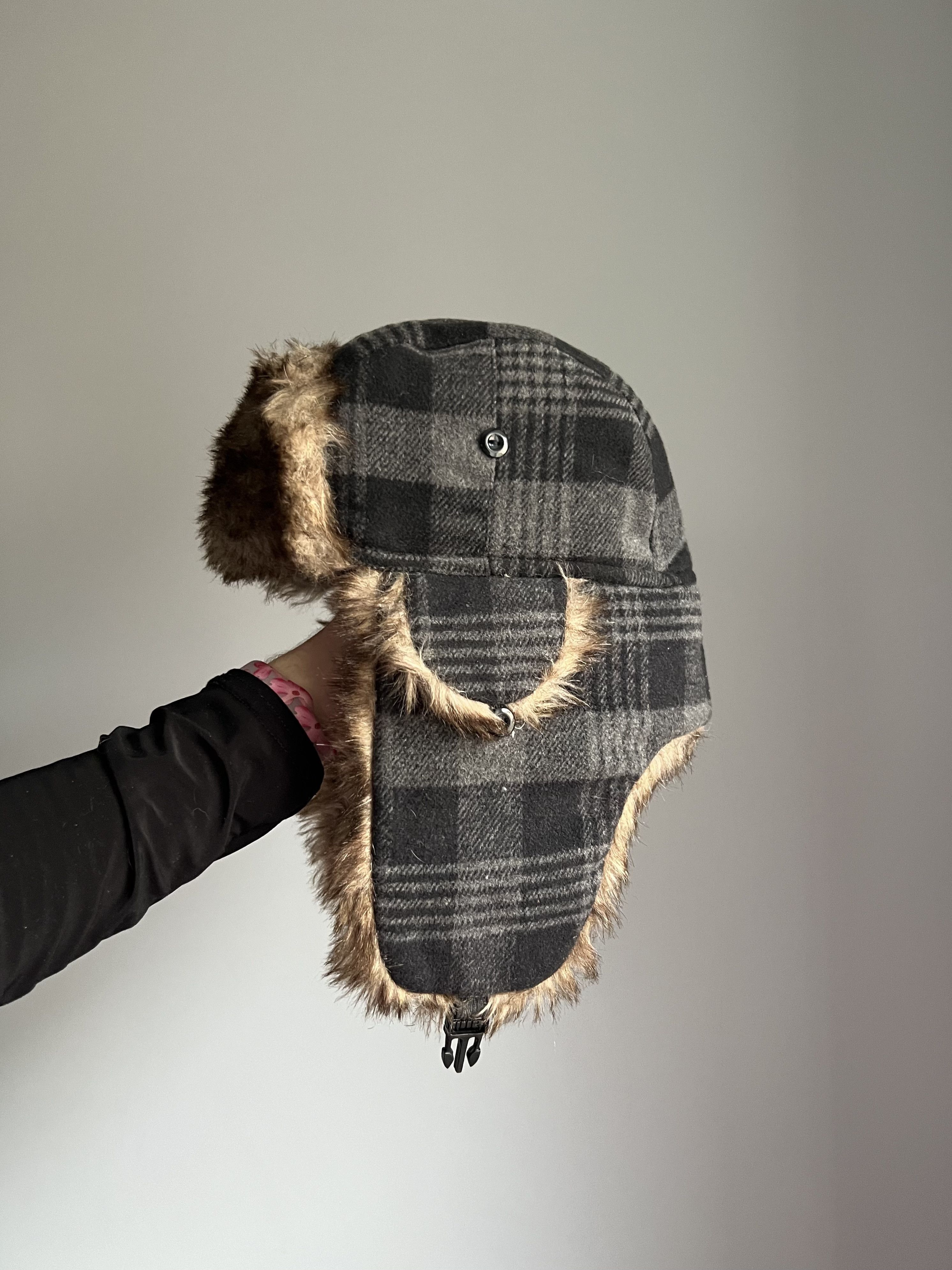 Other Vintage 90s Alt Beanie Mohair Ushanka Faux American VTg Size ONE SIZE - 1 Thumbnail