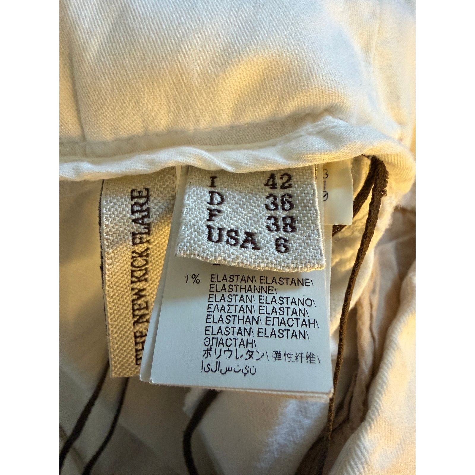 Brunello Cucinelli Brunello Cucinelli Women's Cotton White Pants Size 28" / US 6 / IT 42 - 4 Thumbnail