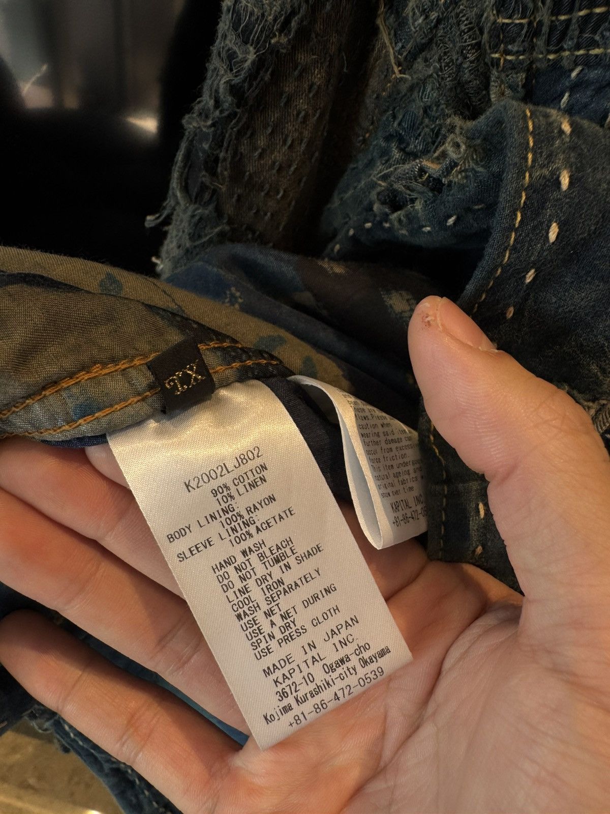 Kapital Kountry Kapital Kountry Spring 1st Boro Jacket Size US XL / EU 56 / 4 - 4 Thumbnail