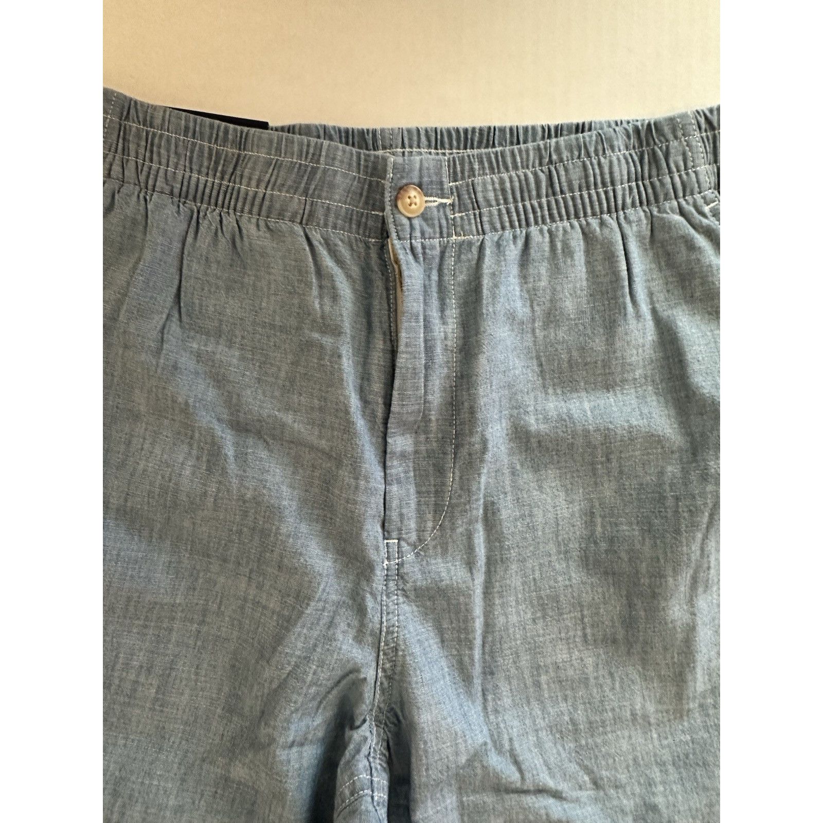 Polo Ralph Lauren Polo Ralph Lauren Prepster M Classic Fit Blue Chambray Pants Size US 30 / EU 46 - 8 Thumbnail
