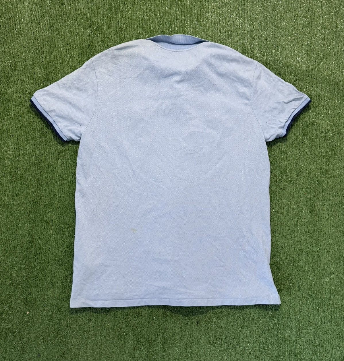 Polo Ralph Lauren Polo Ralph Lauren Striped Polo Vintage Rare Chief Keef Style Size US XL / EU 56 / 4 - 3 Thumbnail