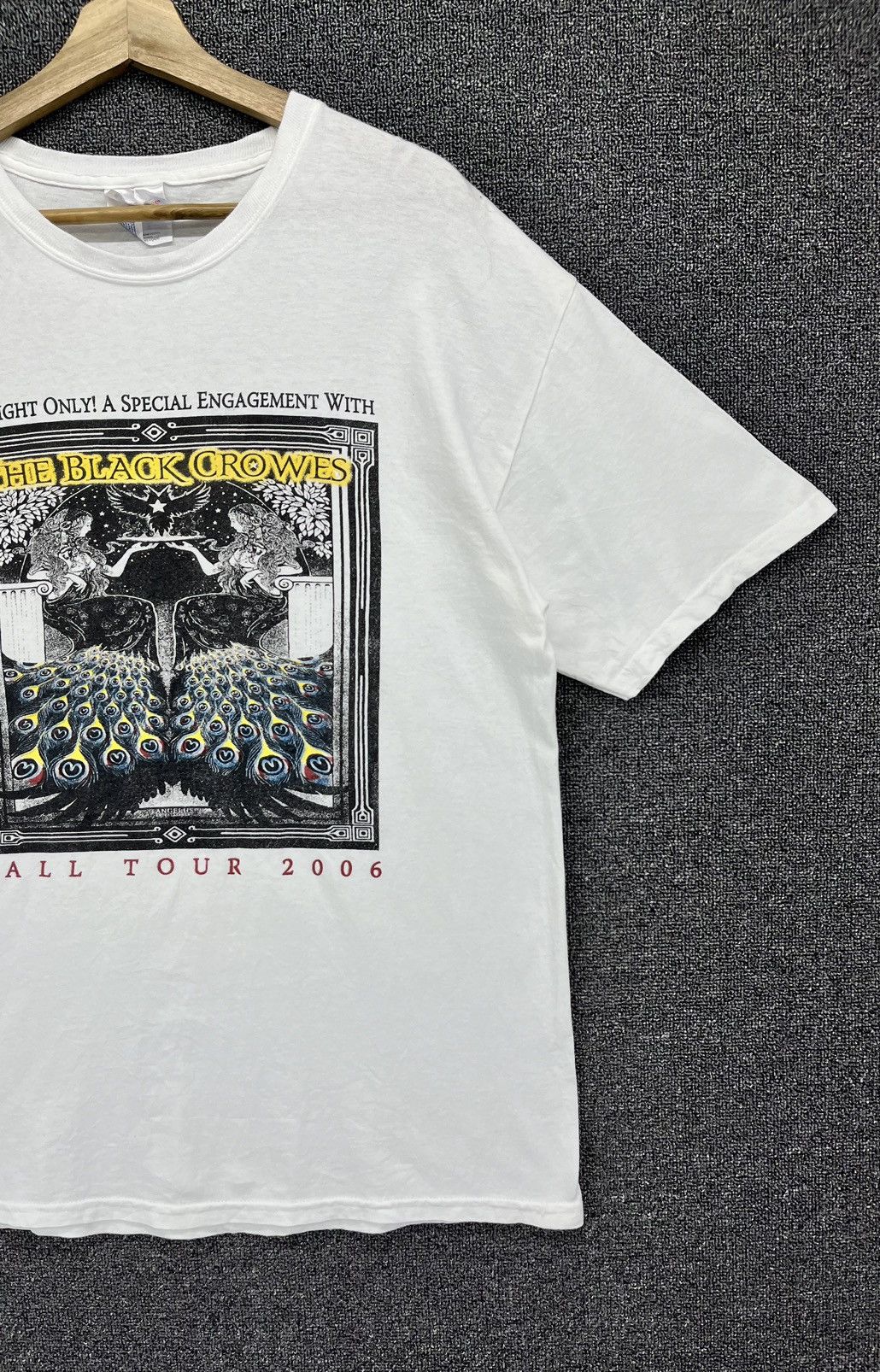 Band Tees × Vintage Vintage The Black Crowes Punk Rock Band Tees T Shirts Size US L / EU 52-54 / 3 - 4 Thumbnail