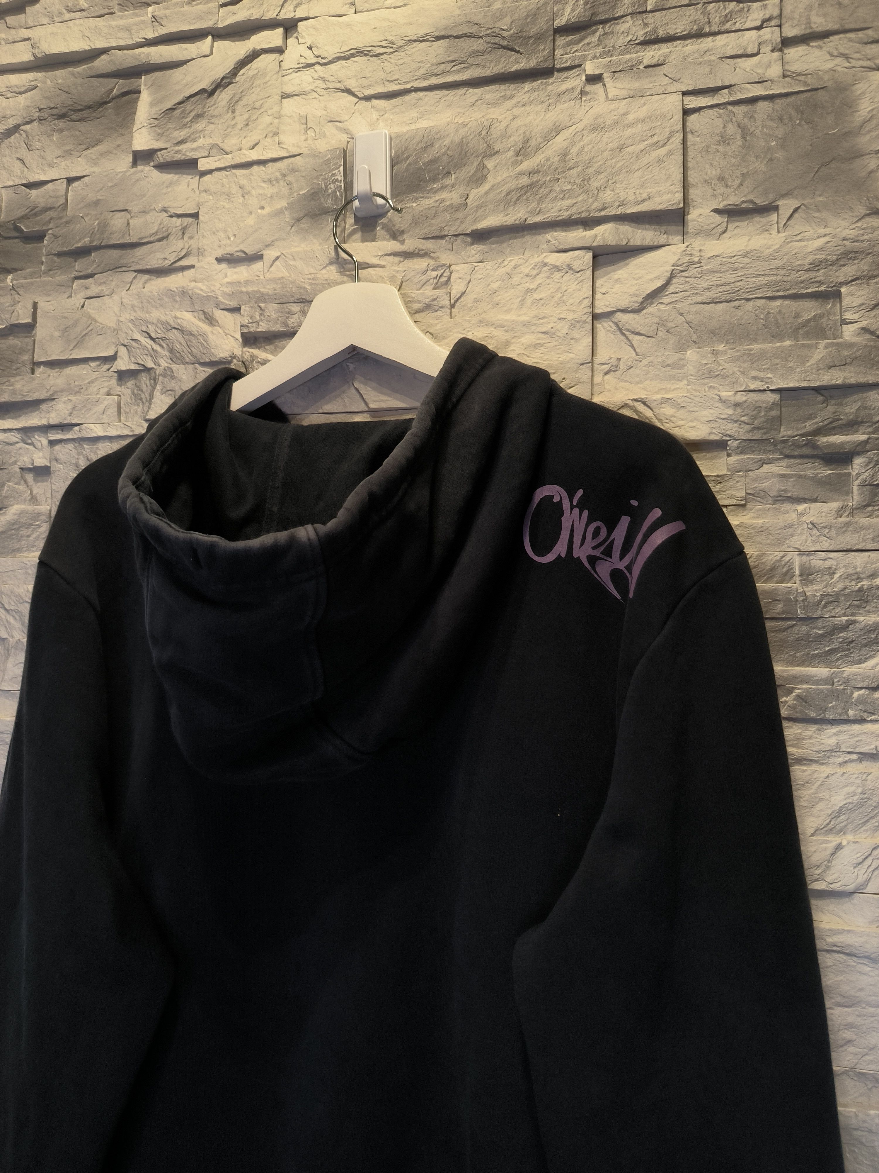 Vintage Vintage O'Neill Hoodie Big Logo Black Size US XL / EU 56 / 4 - 5 Thumbnail