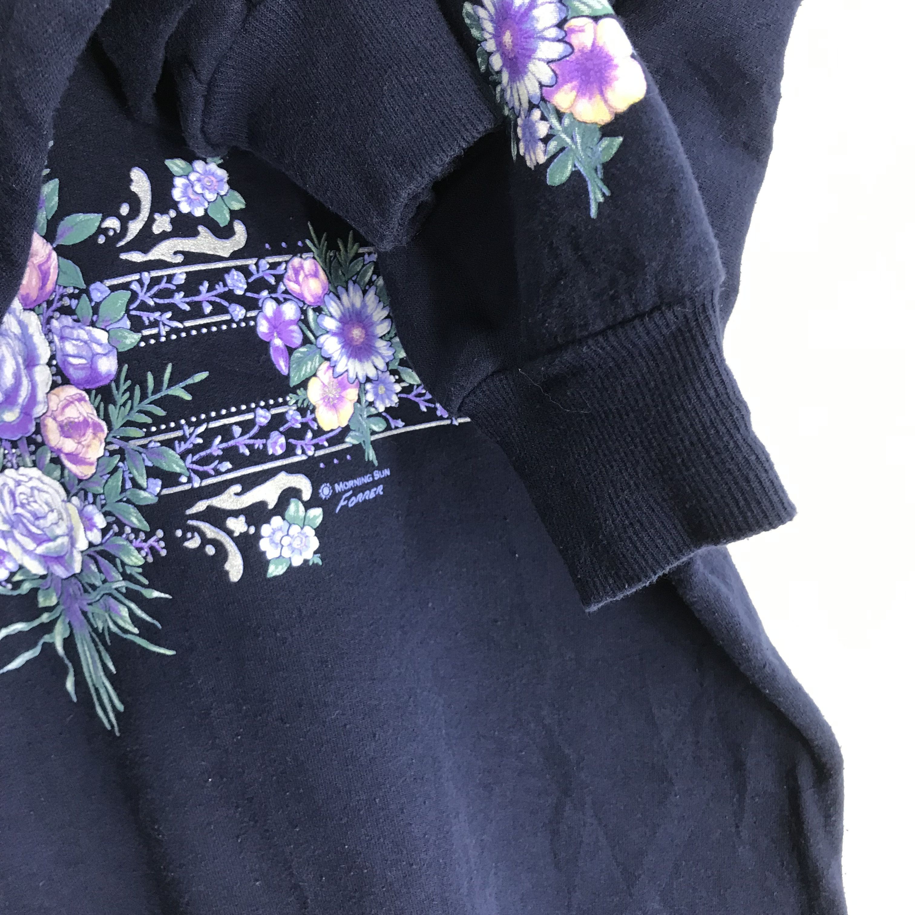 Vintage Vintage 90's Morning Sun Sweatshirt Morning Sun - 300 Size US L / EU 52-54 / 3 - 5 Thumbnail