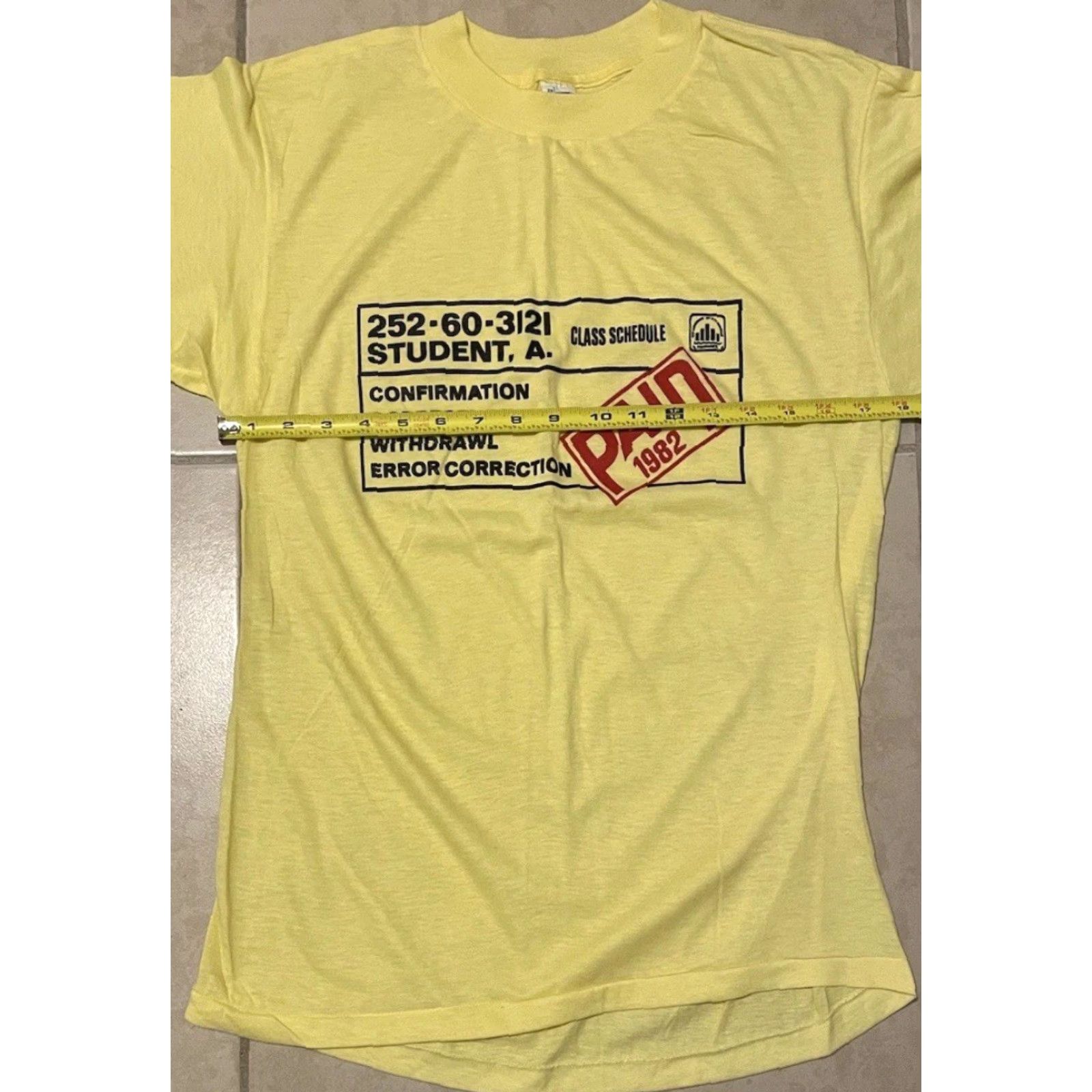 Vintage Vtg 80s University Of Milwaukee PAID Shirt S M USA College Funny Joke Grunge 70s Size US S / EU 44-46 / 1 - 7 Thumbnail