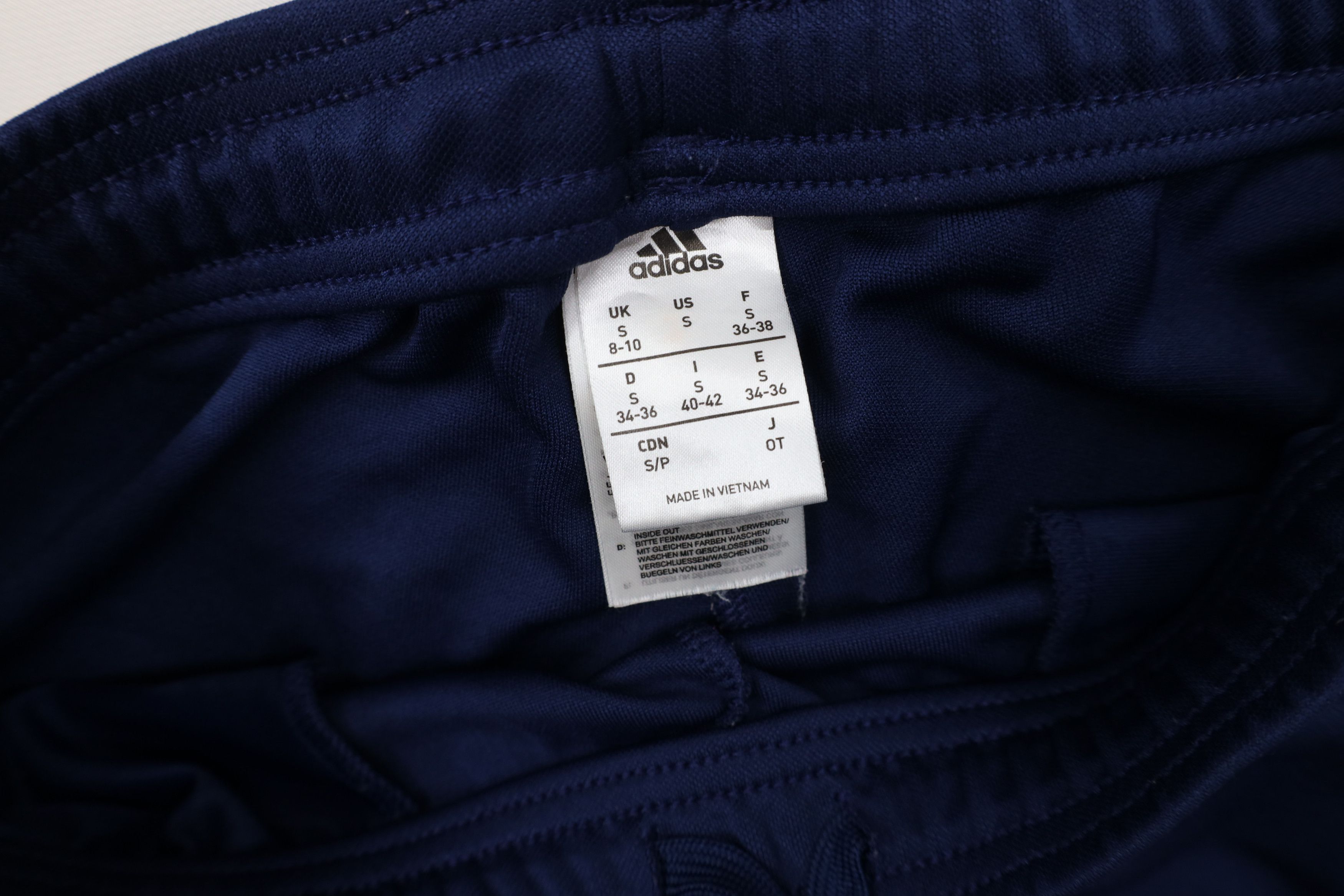 Adidas Vintage Y2K Adidas Tapered Leg Warm Up Soccer Pants Blue Size US 32 / EU 48 - 9 Thumbnail