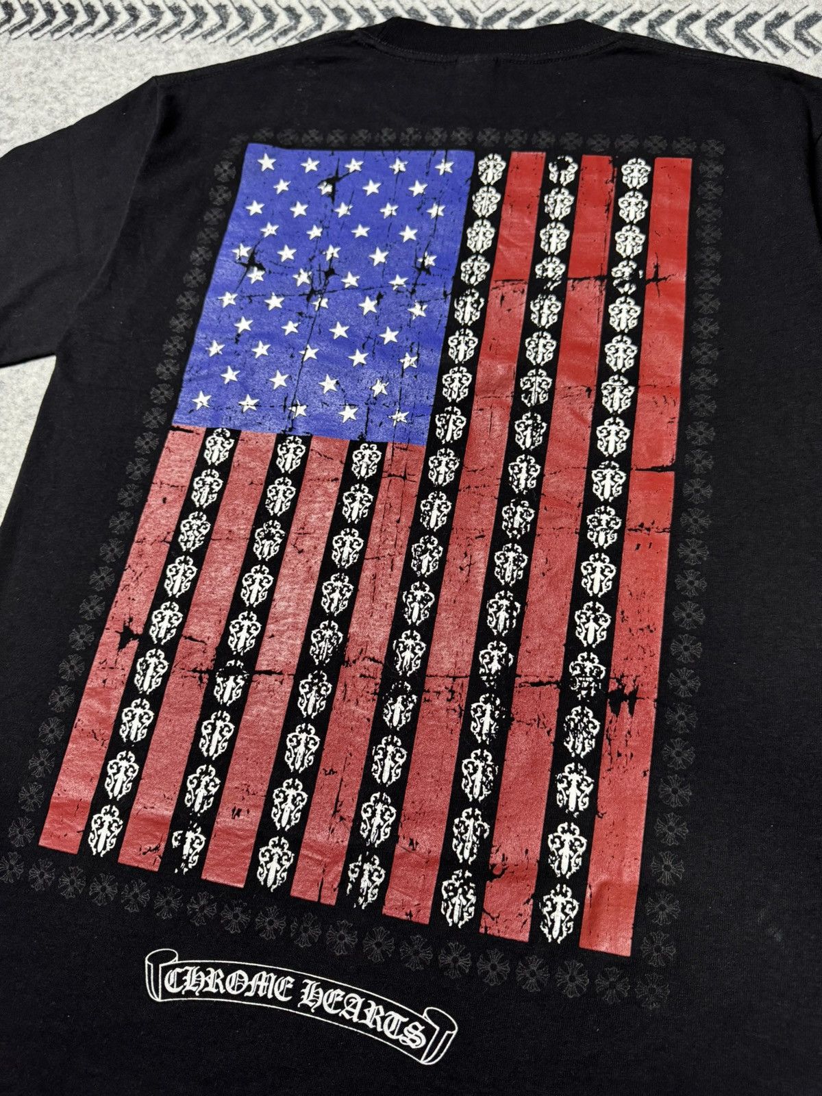 Chrome Hearts LIKE NEW! DEADSTOCK! 2010s AMFLAG AMERICAN FLAG Size US M / EU 48-50 / 2 - 5 Thumbnail