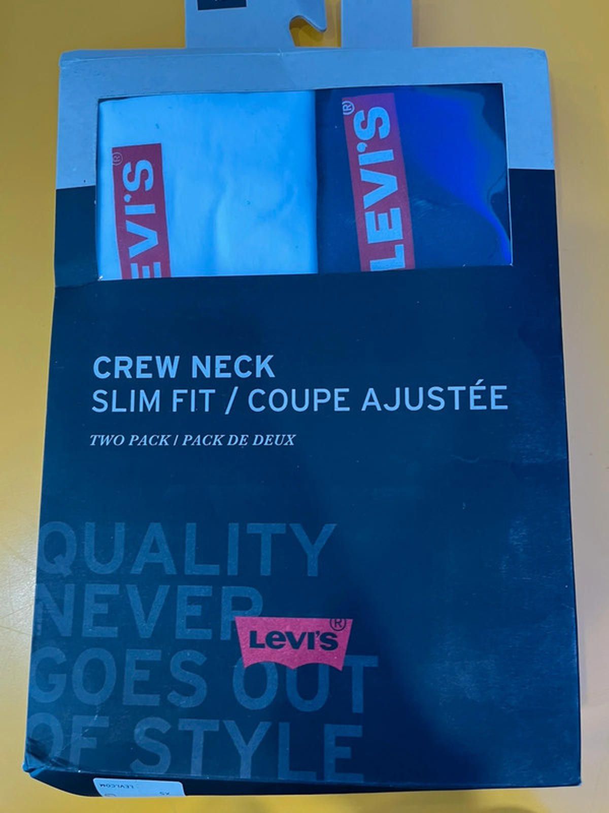 Levi's Levi's 2 pack t-shirts in navy/white with logo Size US XS / EU 42 / 0 - 2 Thumbnail