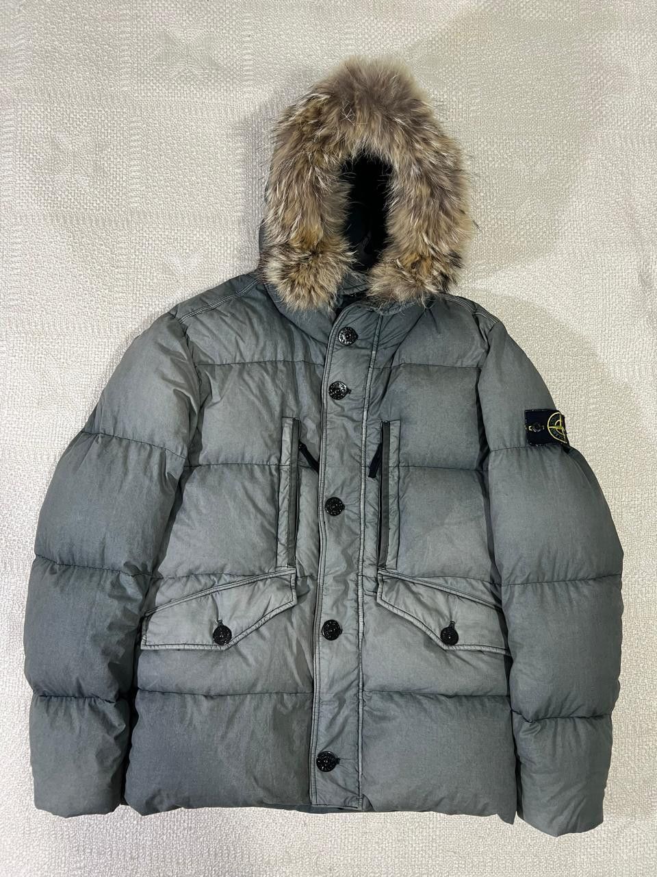 Stone Island Stone island 2017 Resin poplin down TC puffer jacket Size US L / EU 52-54 / 3 - 2 Thumbnail