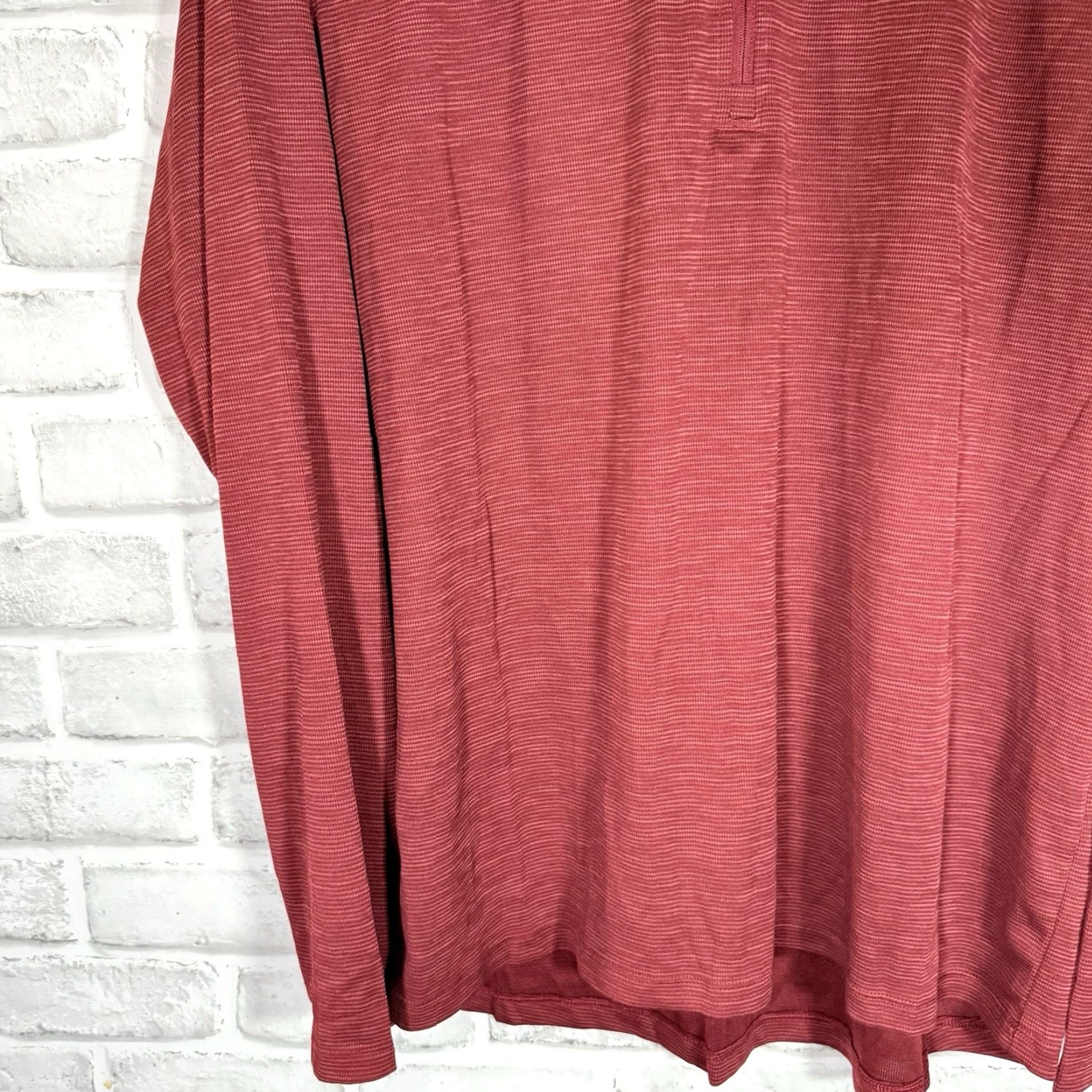 Under Armour Under Armour Sweatshirt Adult Large Red Half Zip Athletic Pullover Mens Size US L / EU 52-54 / 3 - 3 Thumbnail