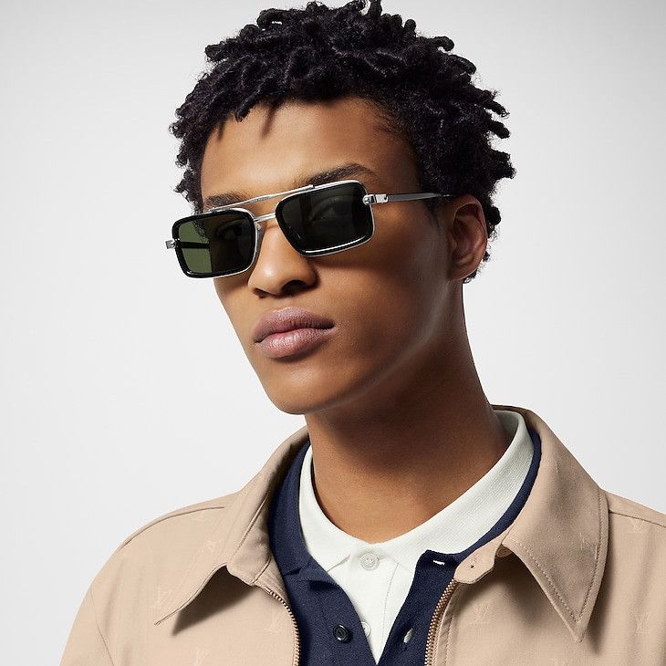 Louis Vuitton LV Signature Duo Square Sunglasses Size ONE SIZE - 2 Thumbnail