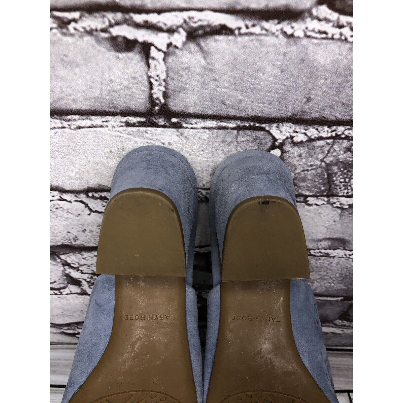 Other Taryn Rose Madisson Blue Suede Leather Pointed Toe Heels Wom Size US 9 / IT 39 - 17 Thumbnail