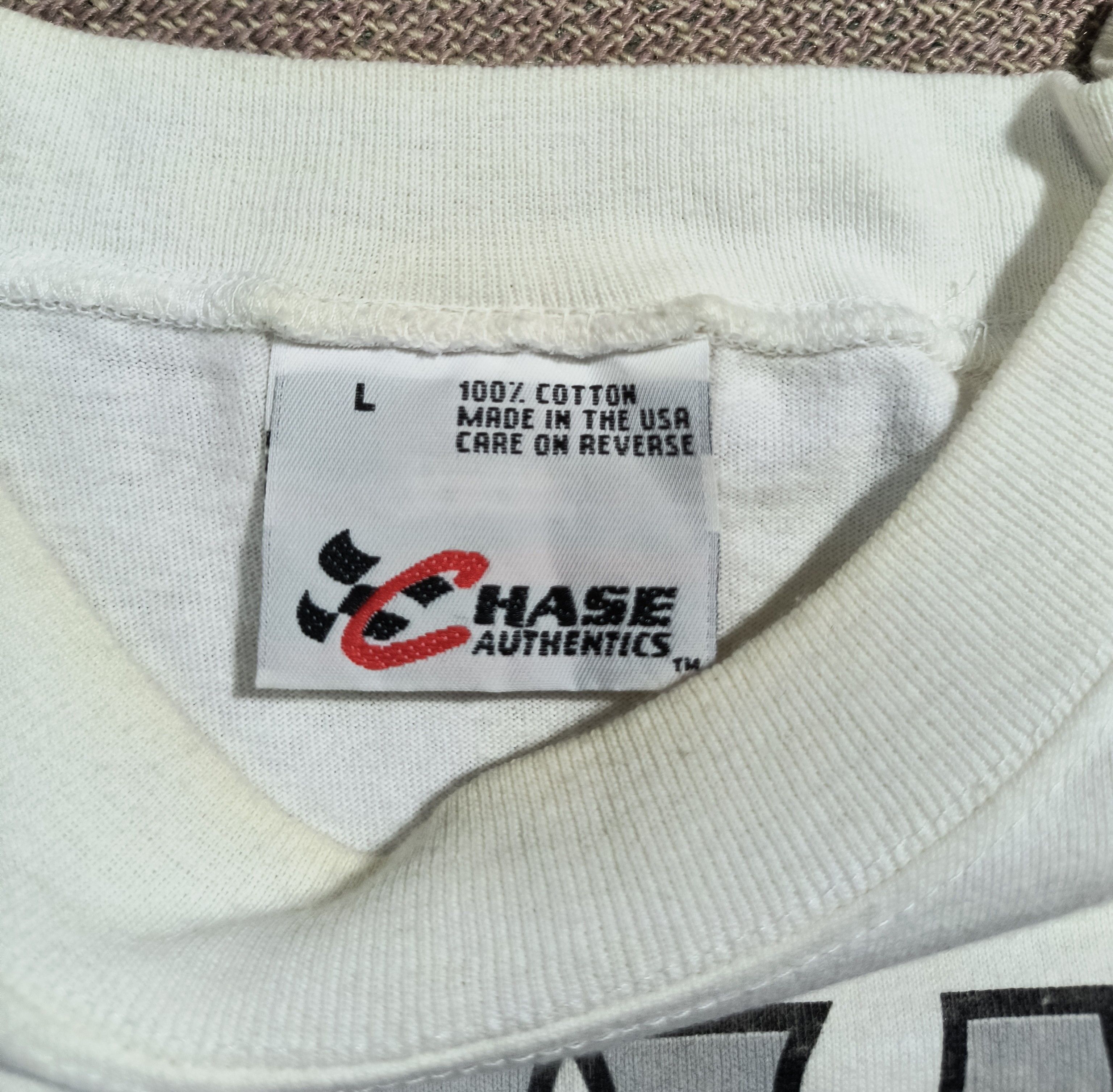Chase Authentics Vintage NASCAR Dale Earnhardt Jr champion 1998 tee Size US L / EU 52-54 / 3 - 5 Thumbnail