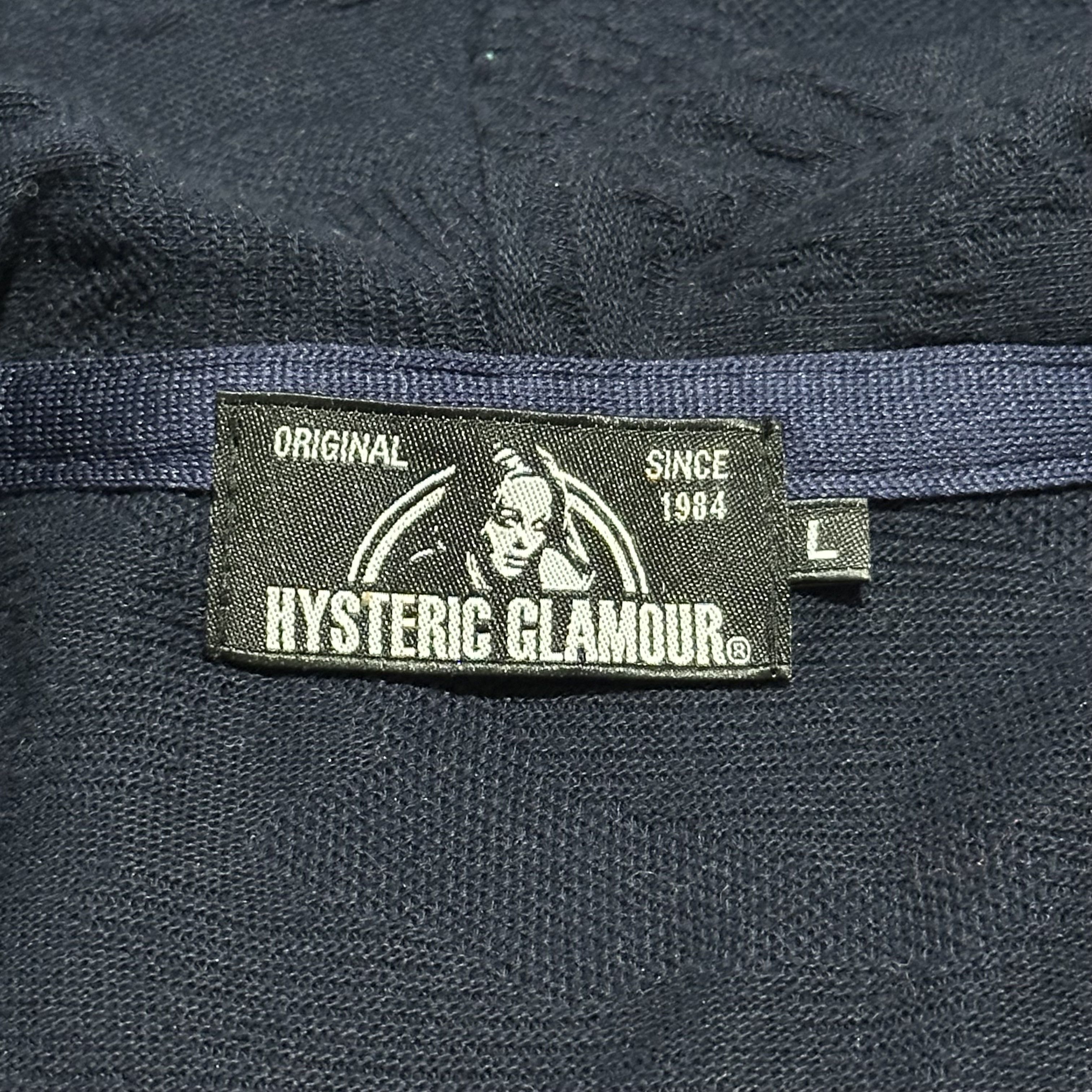 Hysteric Glamour Hysteric Glamour Full Print Embos Zip up Hoodie Size US L / EU 52-54 / 3 - 8 Thumbnail
