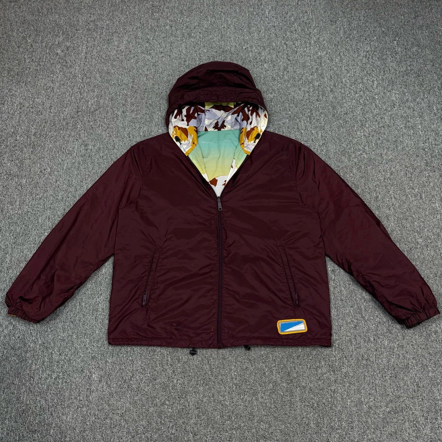 Prada Prada Rust Reversible Nylon Jacket XL 9/10 Lining Flaw Size US XL / EU 56 / 4 - 1 Thumbnail