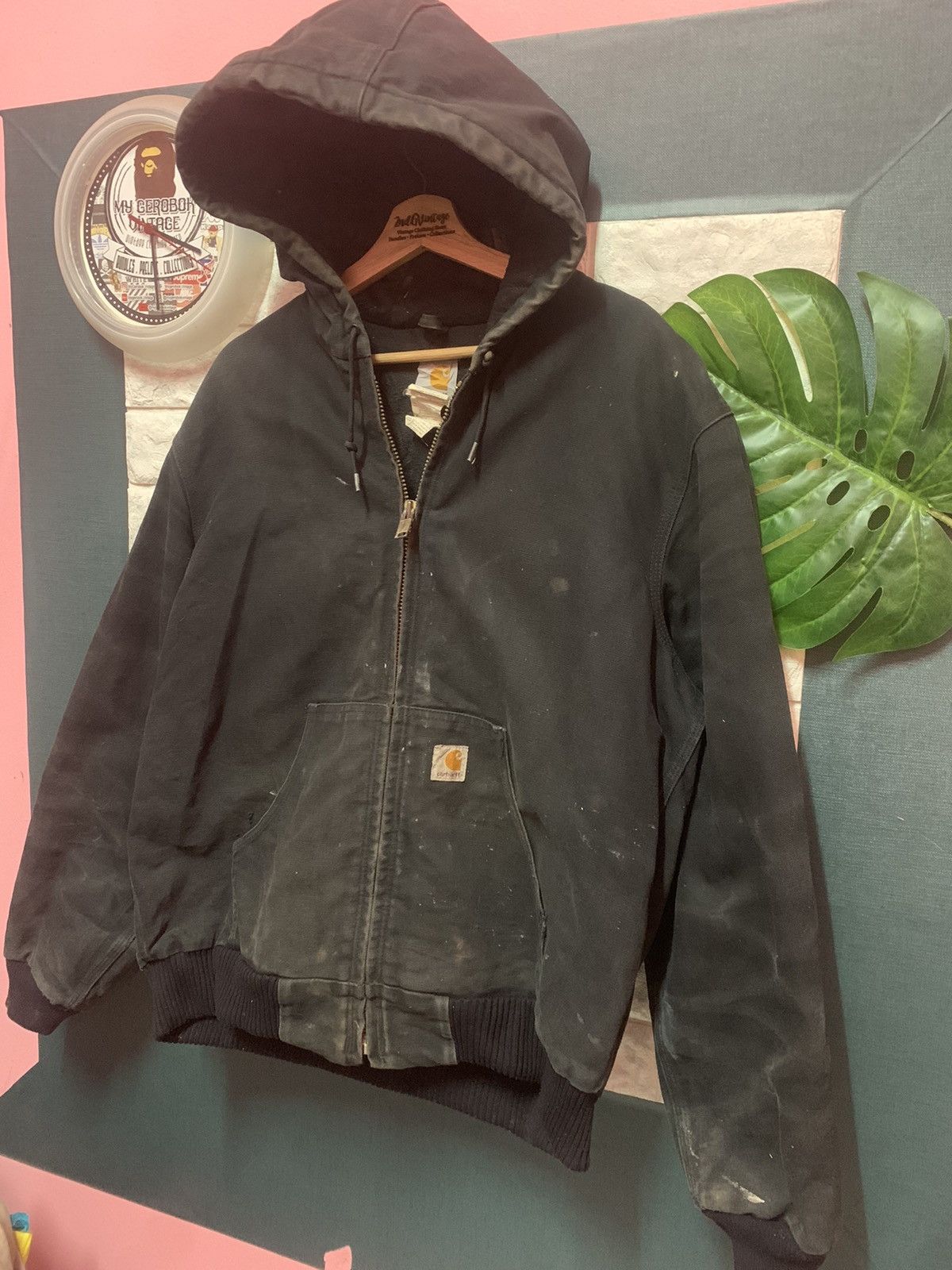 Carhartt × Vintage RARE!! Jacket Workwear CARHARTT Size US M / EU 48-50 / 2 - 2 Thumbnail