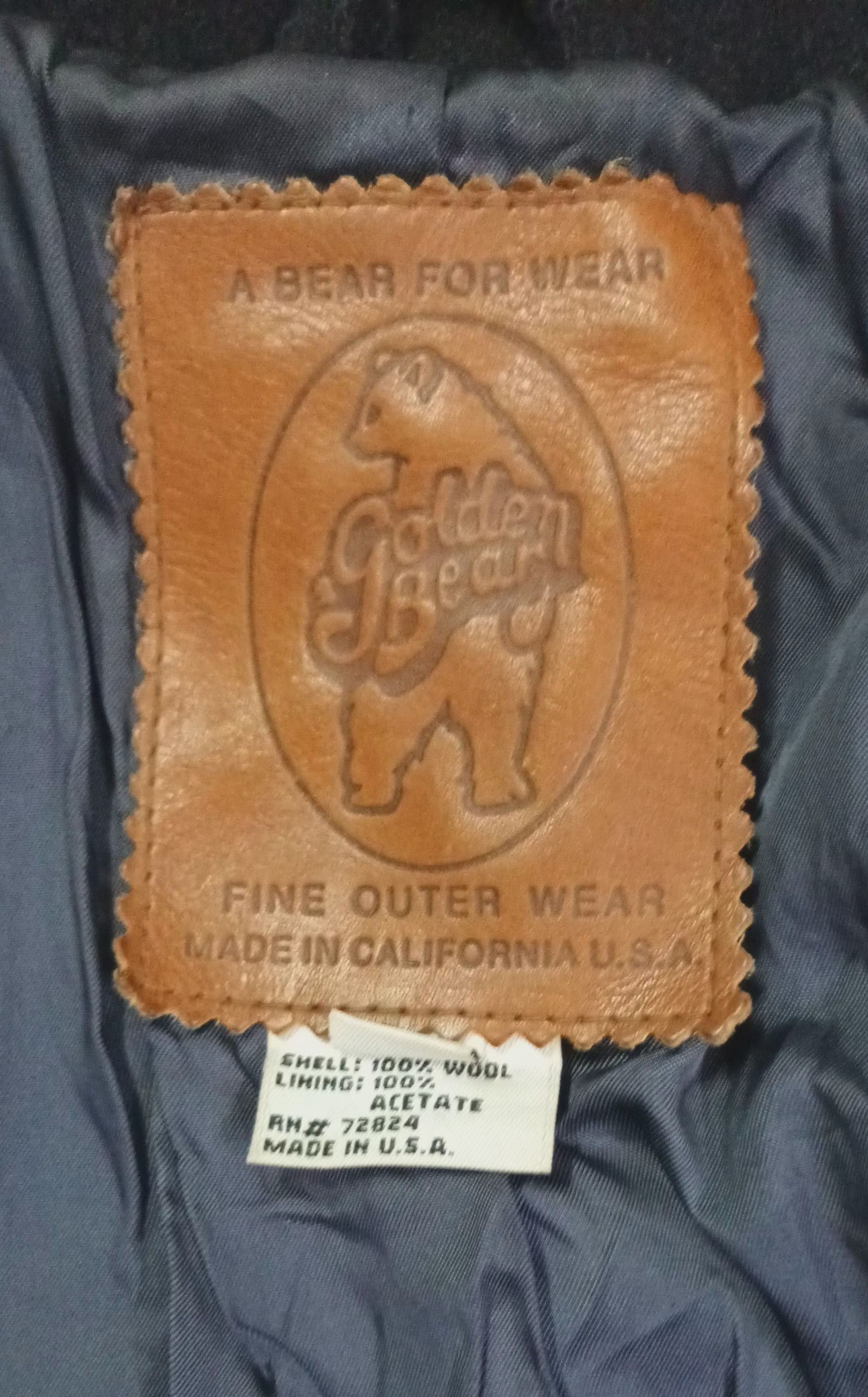 Golden Bear 🔥 GOLDEN BEAR DUFFLE JACKET /COAT 🔥 Size M / US 6-8 / IT 42-44 - 3 Thumbnail