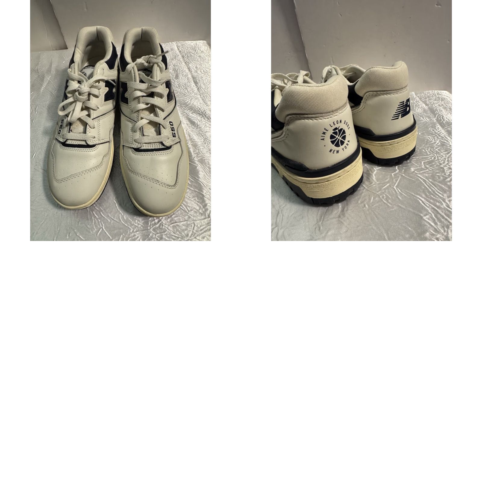 New Balance New Balance 550 x Aime Leon Dore White/Navy 2020 BB550ALF Size 10 No Box Mens Size US 10 / EU 43 - 10 Thumbnail
