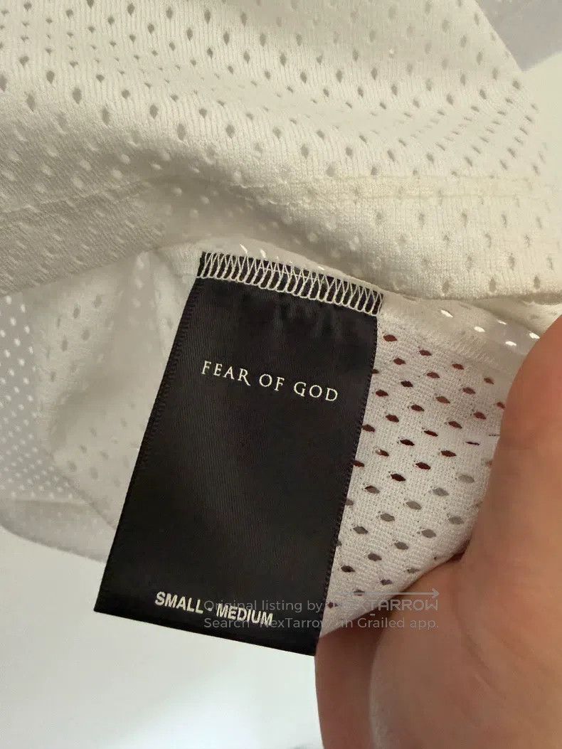 Fear of God Fear of God 5th medal mesh short sleeves Size US S / EU 44-46 / 1 - 5 Thumbnail