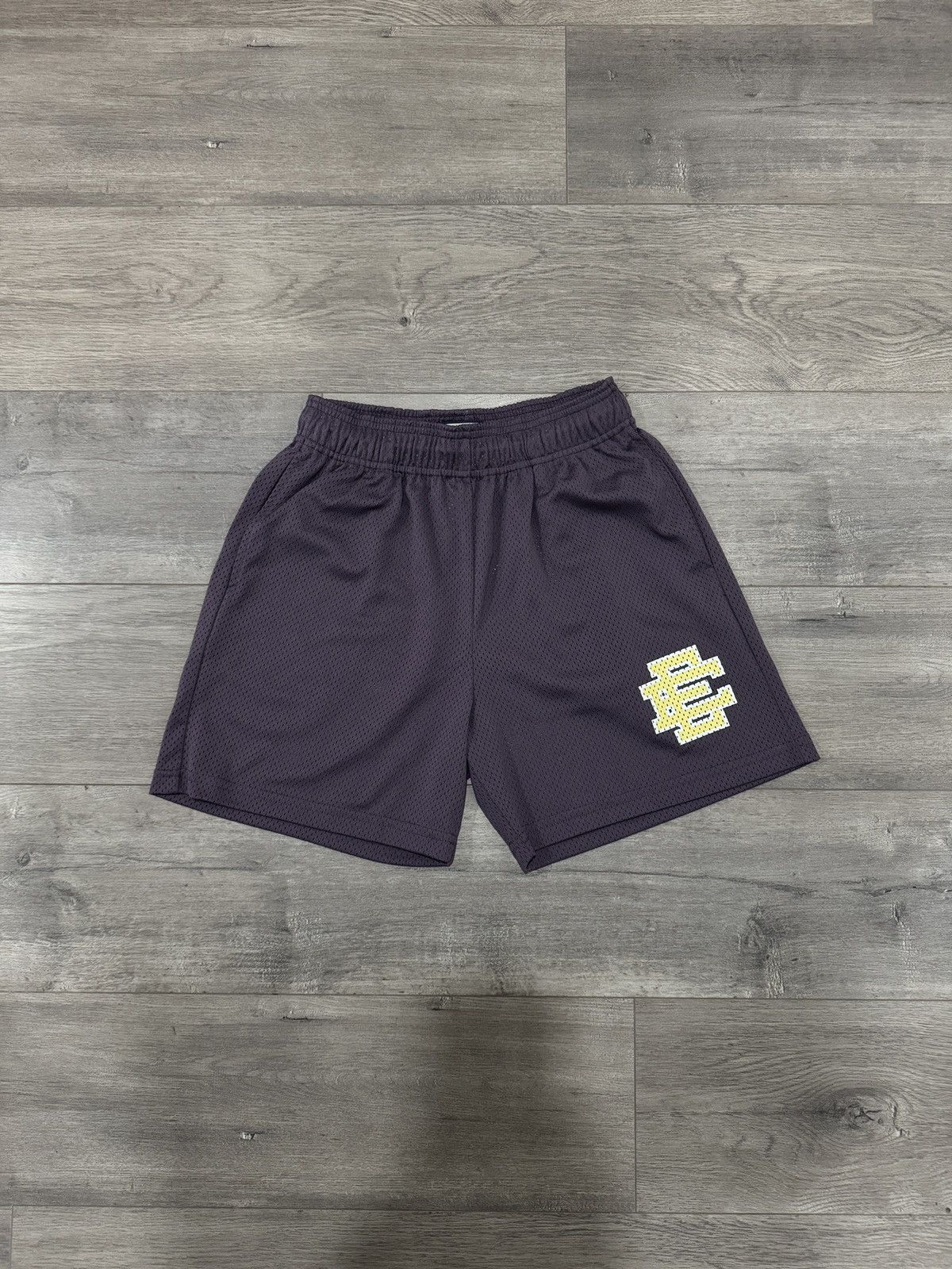 Eric Emanuel Shorts - EE - Vintage Violet / Yellow SS21