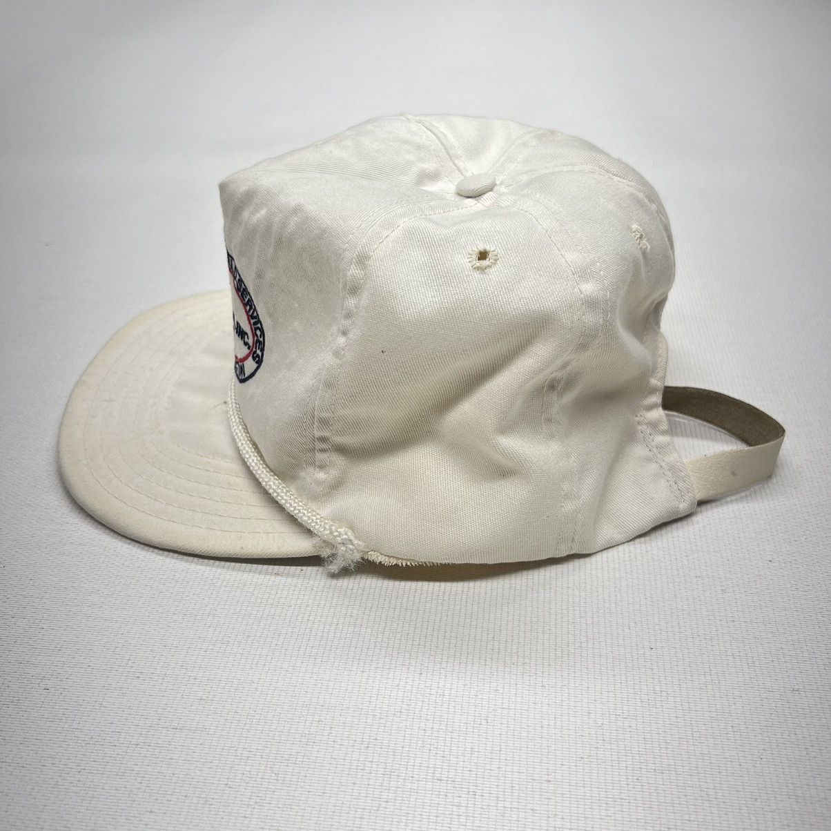 Vintage VTG Construction Hat Strap Back Oil Field Machine Pipeline Size ONE SIZE - 5 Thumbnail
