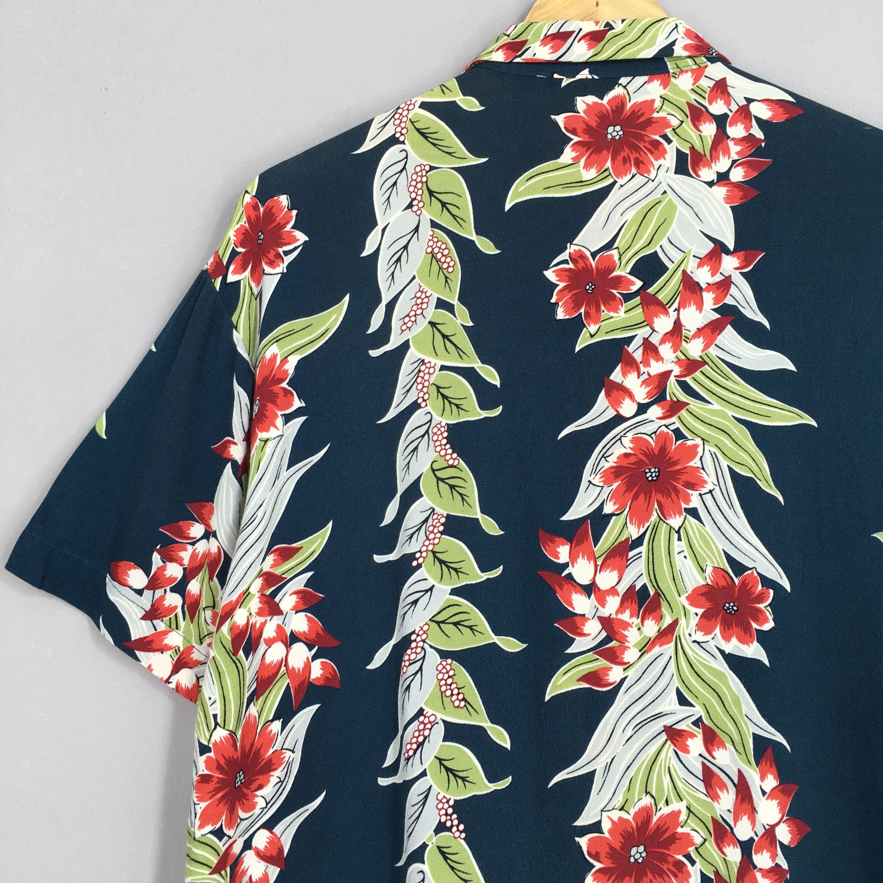 Other Vintage 80s Hawaii Aloha Flower Shirt Medium Size US M / EU 48-50 / 2 - 8 Thumbnail
