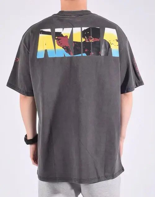 Japanese Brand Anime AKIRA Graphic Printed Tshirt Size US XL / EU 56 / 4 - 2 Thumbnail