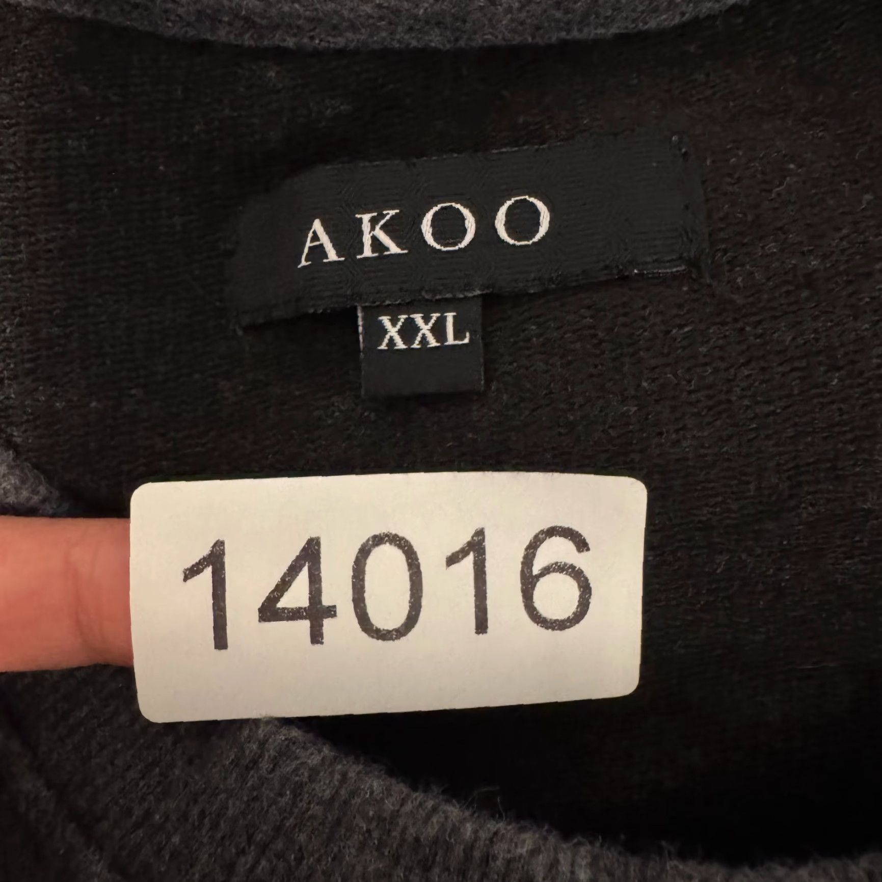 Vintage VINTAGE Akoo Sweatshirt Sweater XL Mens Grey Fox Graphic Crewneck Long Sleeve Streetwear Size US XL / EU 56 / 4 - 8 Thumbnail
