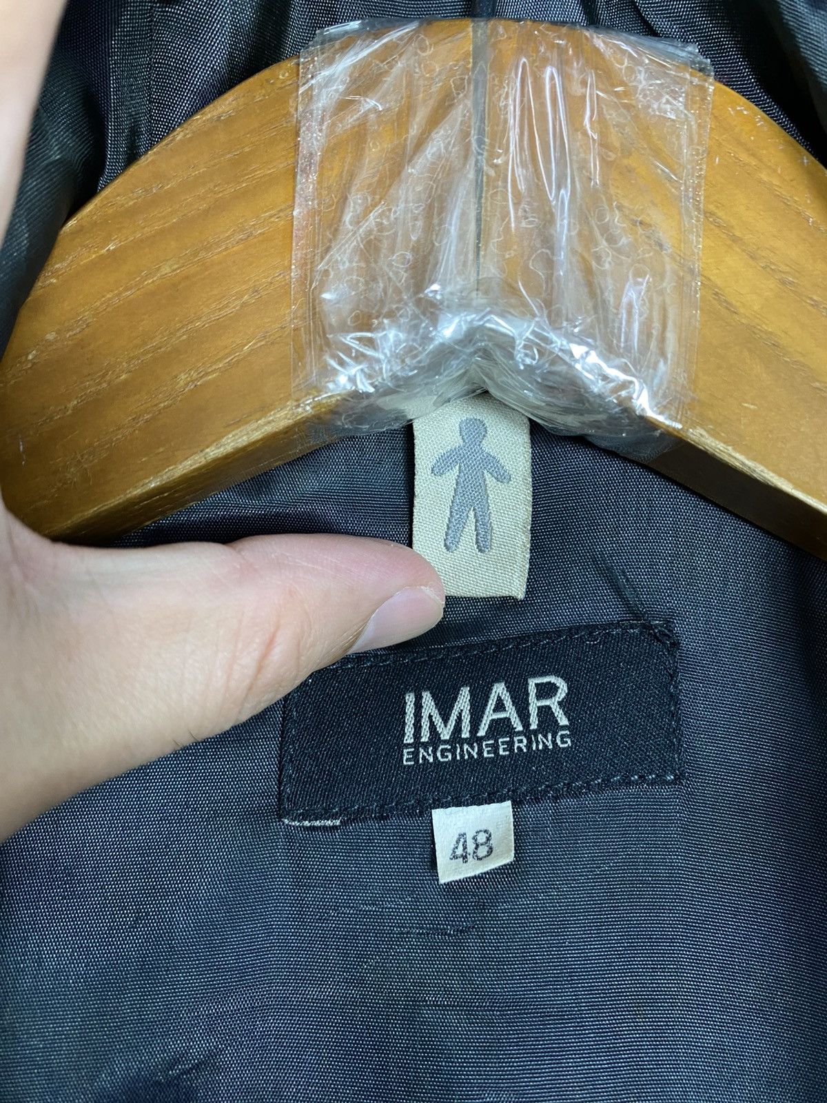 Vintage Rare‼️ Vintage Imar Engineering Wool Hoodie Italy Lampo Zip Size US L / EU 52-54 / 3 - 6 Thumbnail
