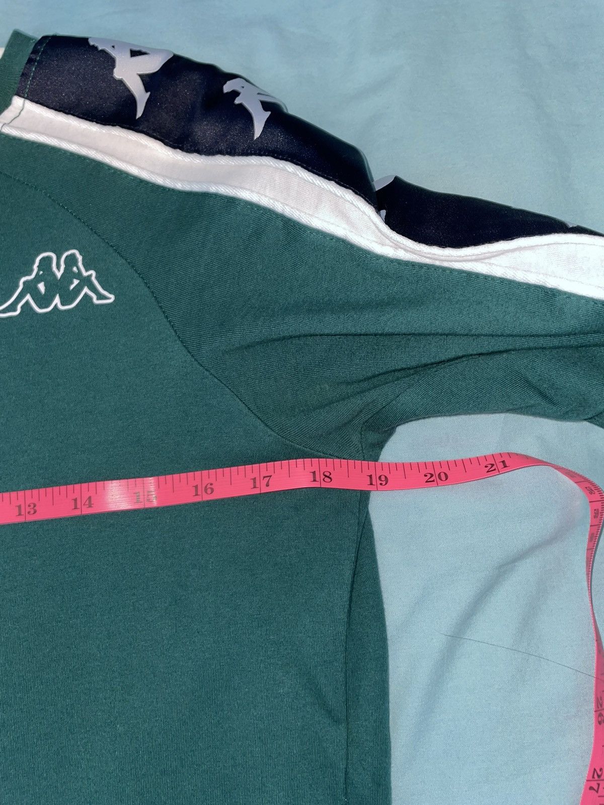 Kappa Kappa Logo Tape Long Sleeve Shirt – Green – Size M Size US M / EU 48-50 / 2 - 5 Thumbnail