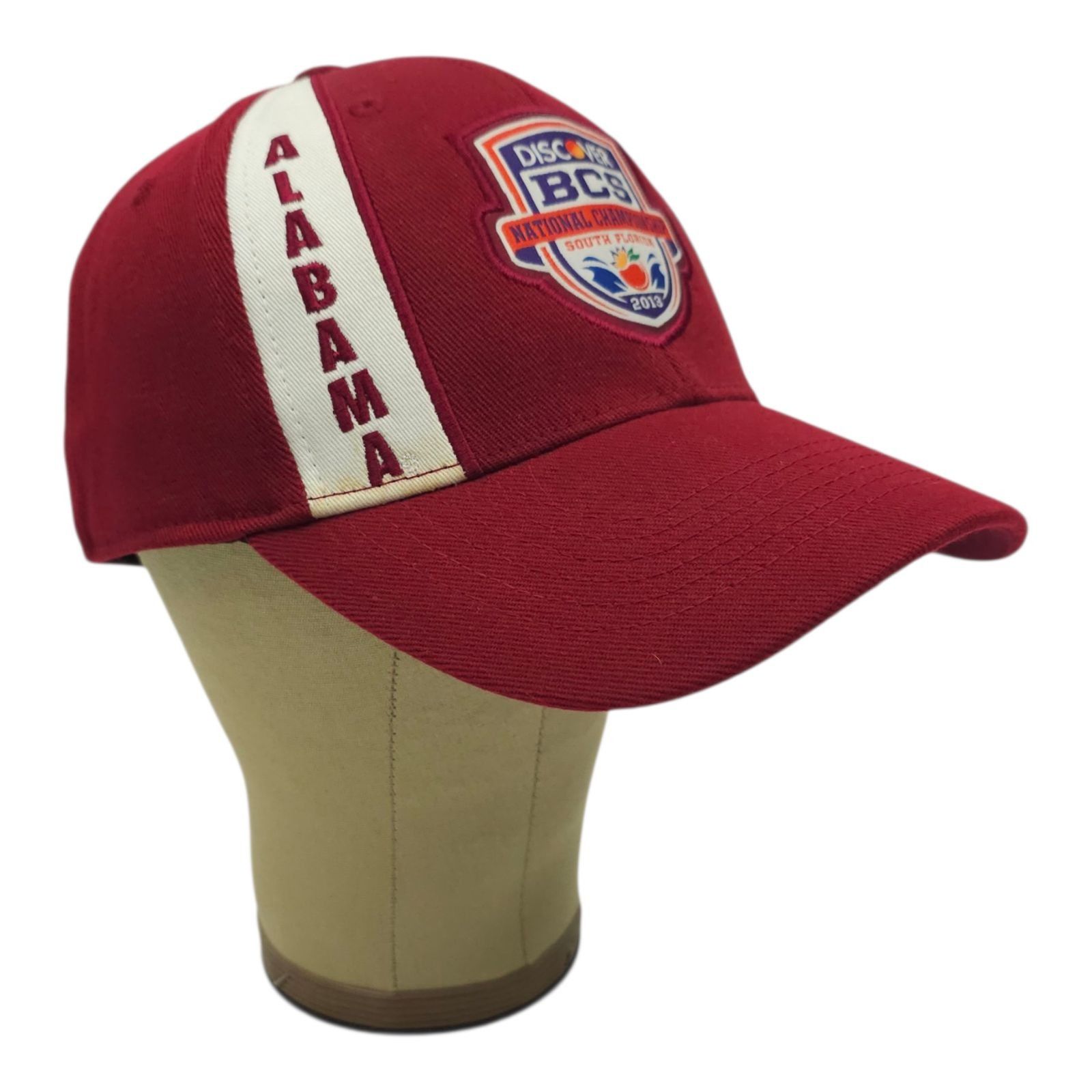 Top Of The World 2013 Alabama Crimson Tide BCS National Championship Hat OS Size ONE SIZE - 3 Thumbnail