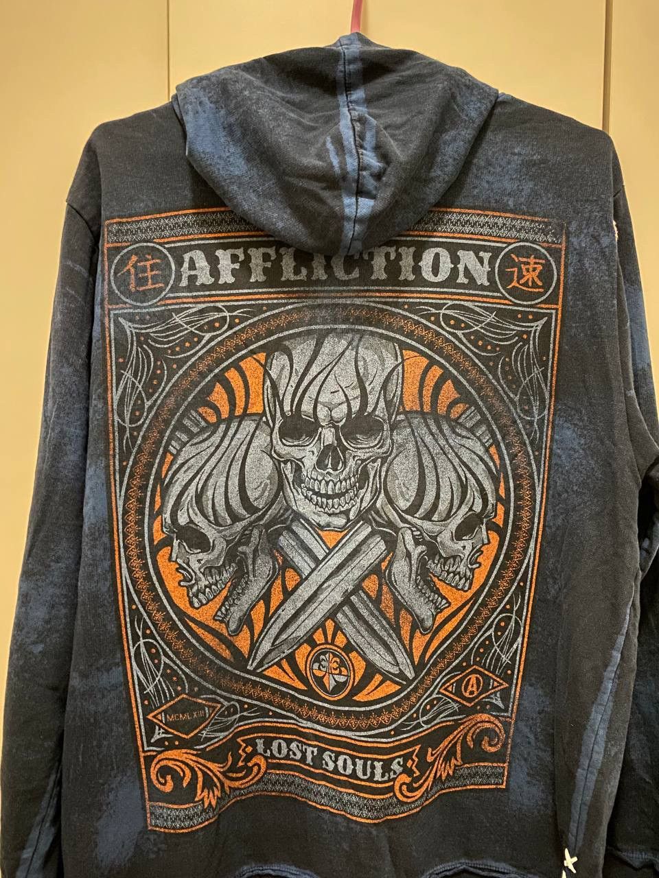 Affliction Affliction Vintage Y2K Zip Hoodie Size US M / EU 48-50 / 2 - 17 Thumbnail