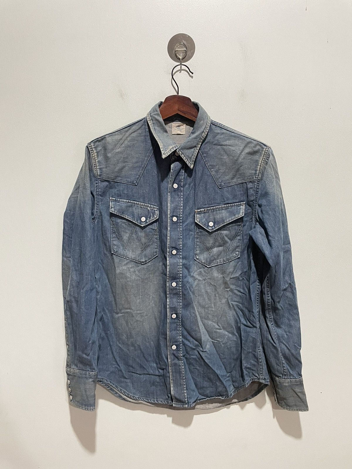 Wrangler Repro 1960s Wrangler Blue bell Denim Jacket Size US S / EU 44-46 / 1 - 1 Thumbnail