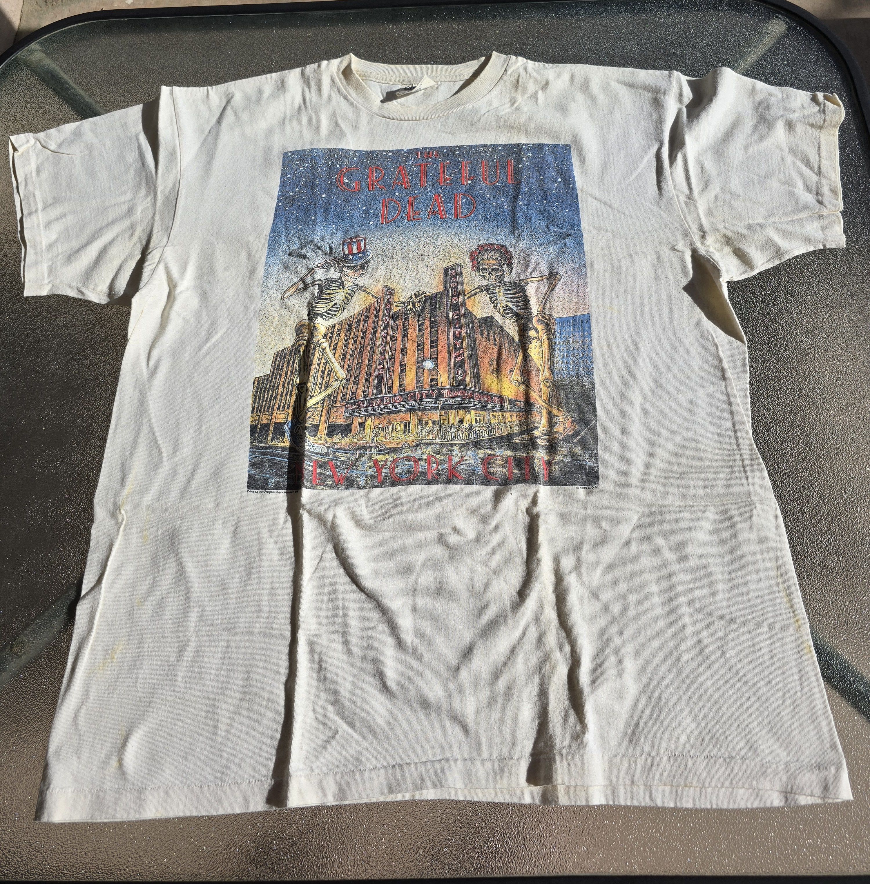 Grateful Dead Grateful Dead New York Radio City 1995 Size US XL / EU 56 / 4 - 1 Thumbnail