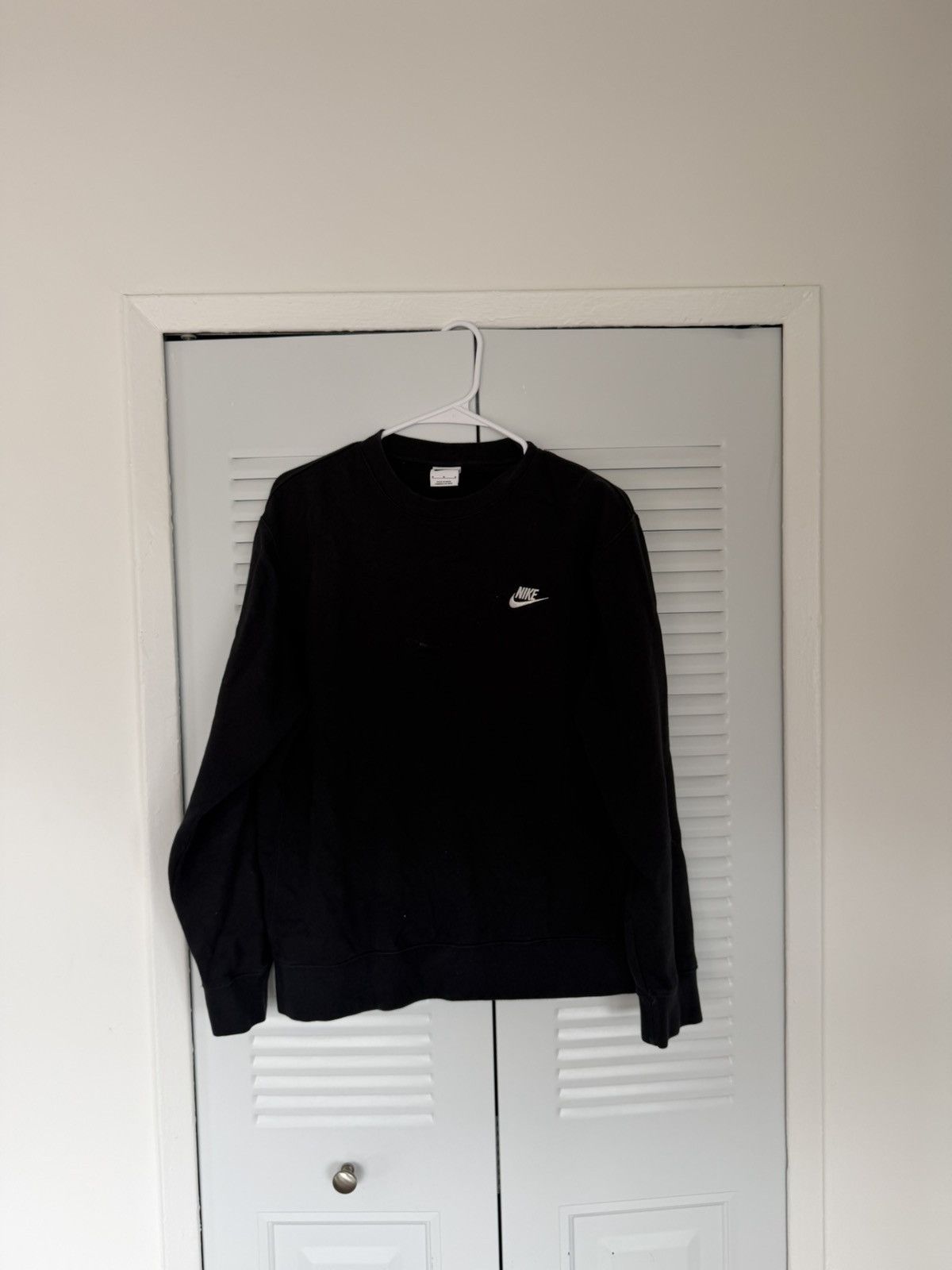 Nike Nike Black Crewneck Sweatshirt Size US M / EU 48-50 / 2 - 3 Thumbnail