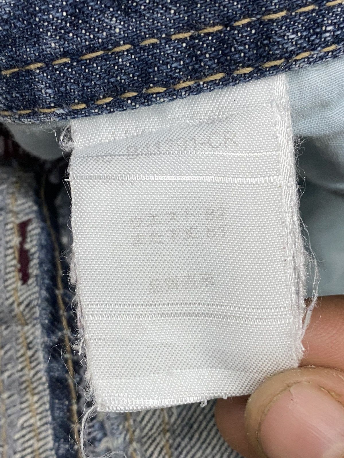 GOSTAR DE FUGA × Japanese Brand Daily Topics Japan Denim Clawn Mark Washed Straight Cut Size US 32 / EU 48 - 15 Thumbnail