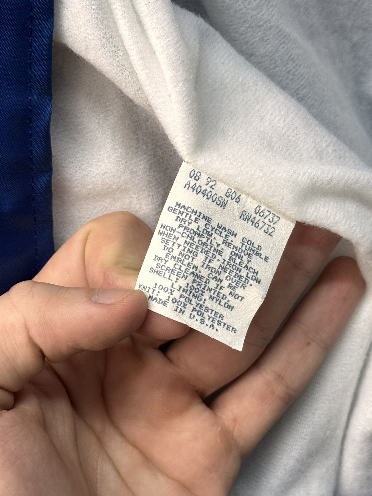 Chalk Line × Vintage Vintage Made USA Chalk Line nylon bomber Satin Bomber NBA Size US M / EU 48-50 / 2 - 8 Thumbnail